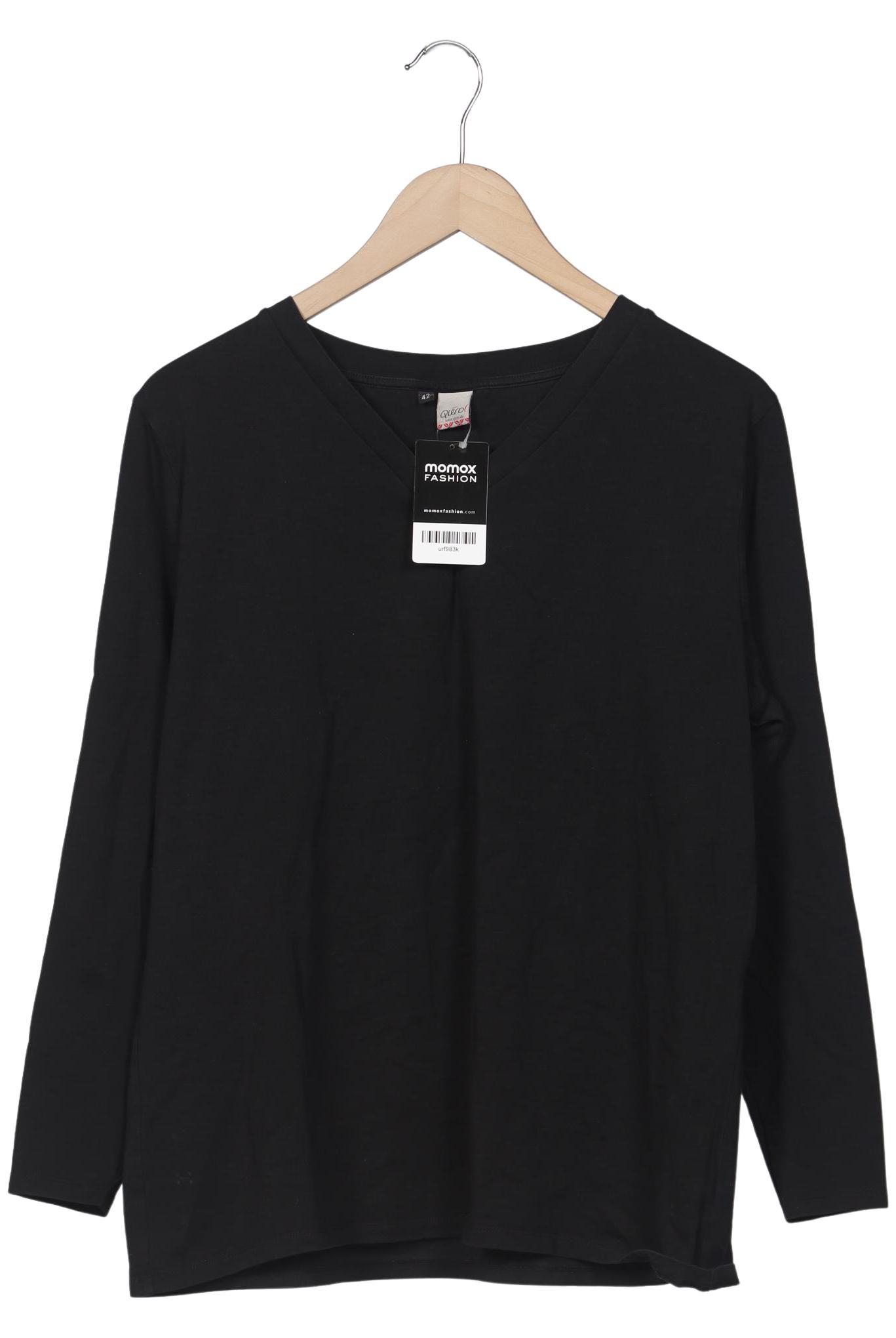 

Qiero Damen Langarmshirt, schwarz, Gr. 42