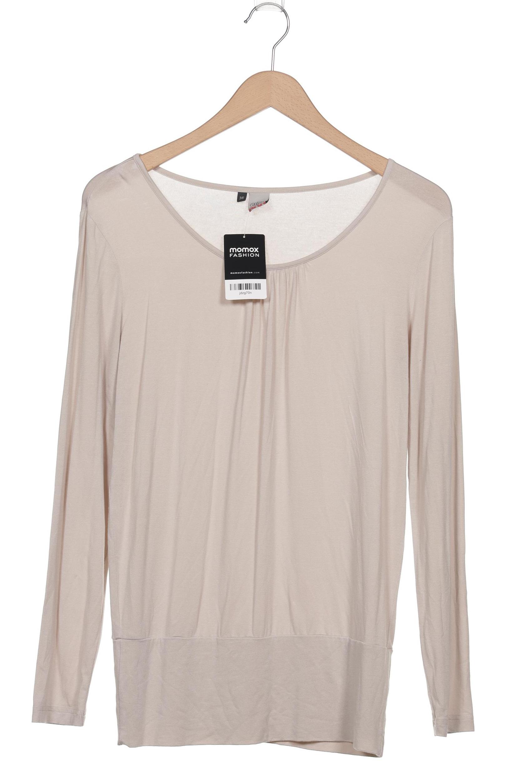 

Qiero Damen Langarmshirt, cremeweiß, Gr. 36