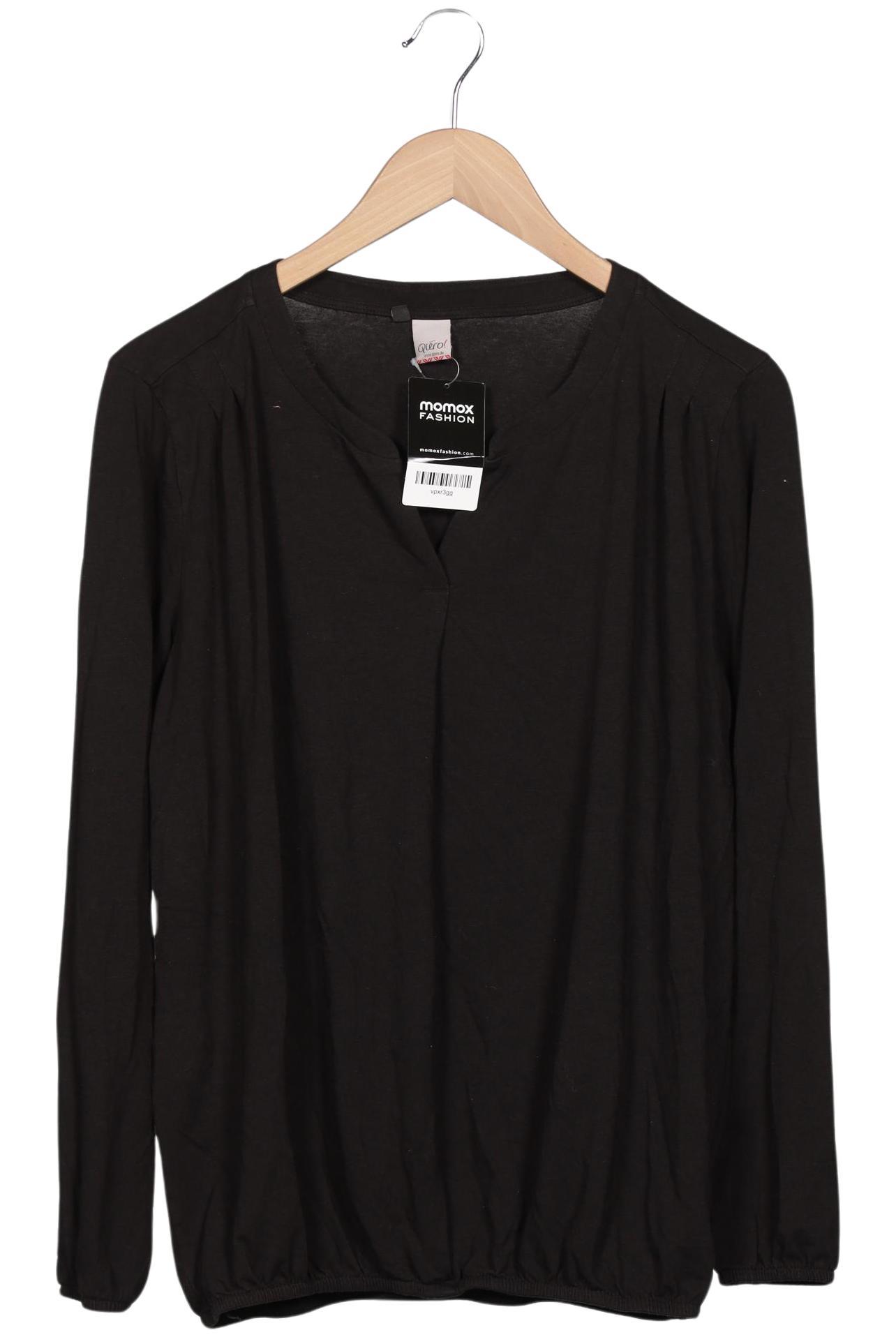 

Qiero Damen Langarmshirt, schwarz, Gr. 42