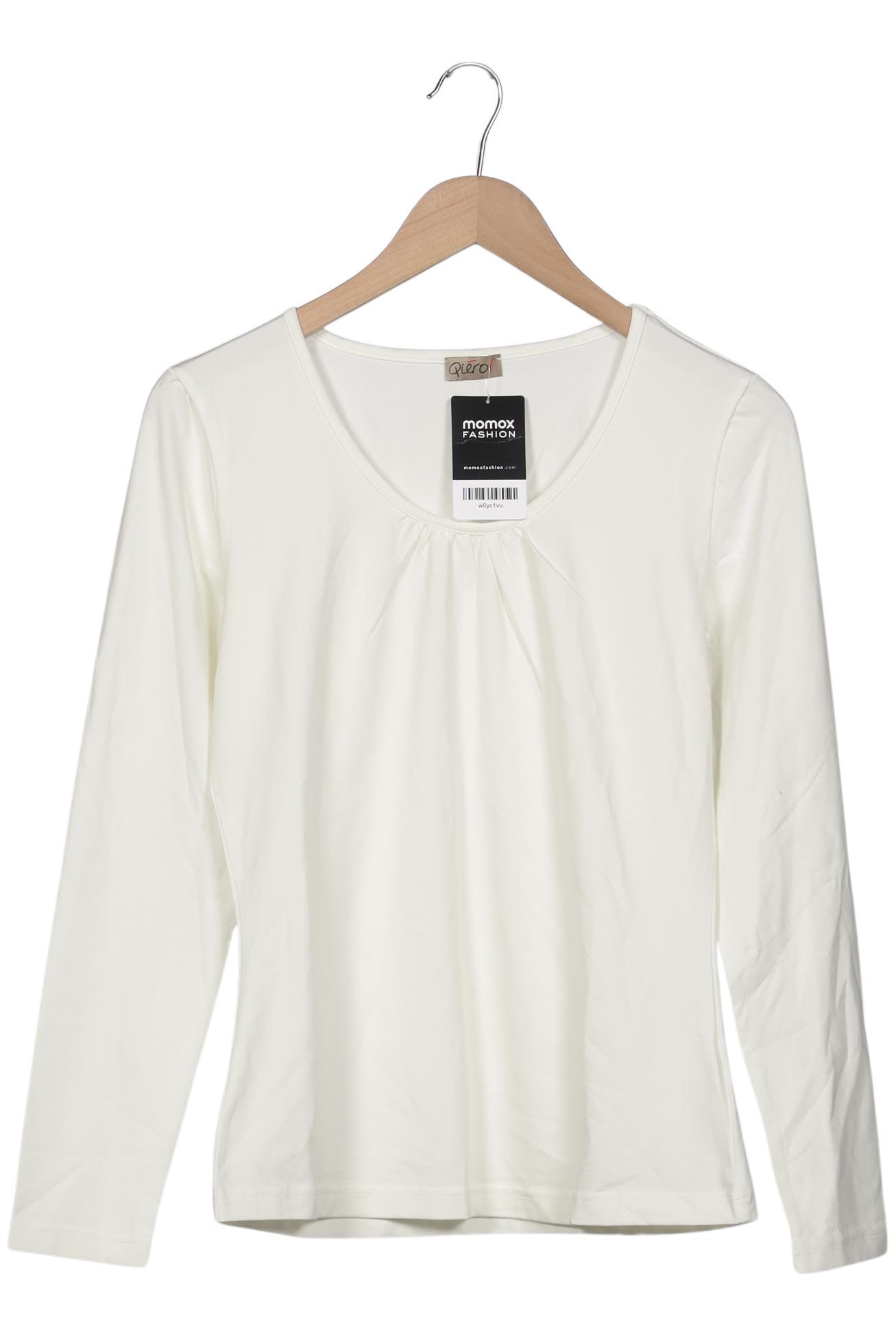 

Qiero Damen Langarmshirt, cremeweiß, Gr. 40
