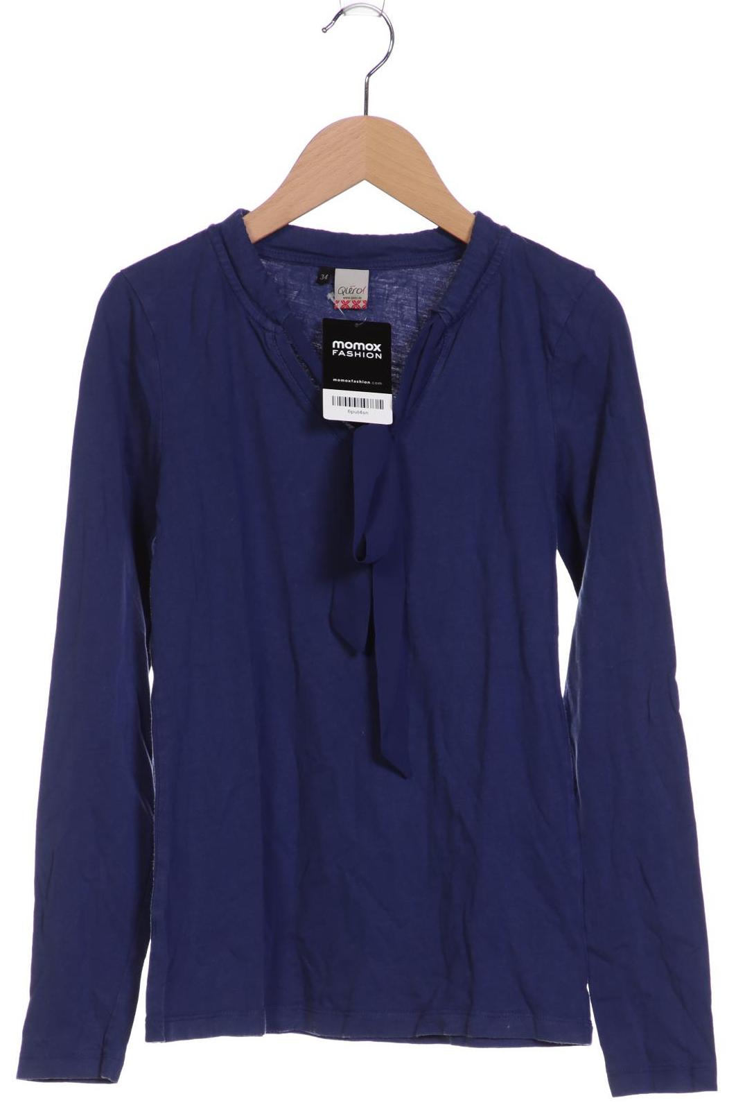 

Qiero Damen Langarmshirt, marineblau, Gr. 34