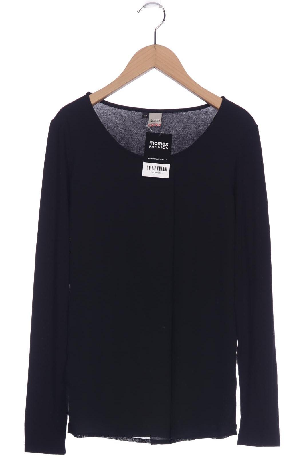 

Qiero Damen Langarmshirt, schwarz, Gr. 36