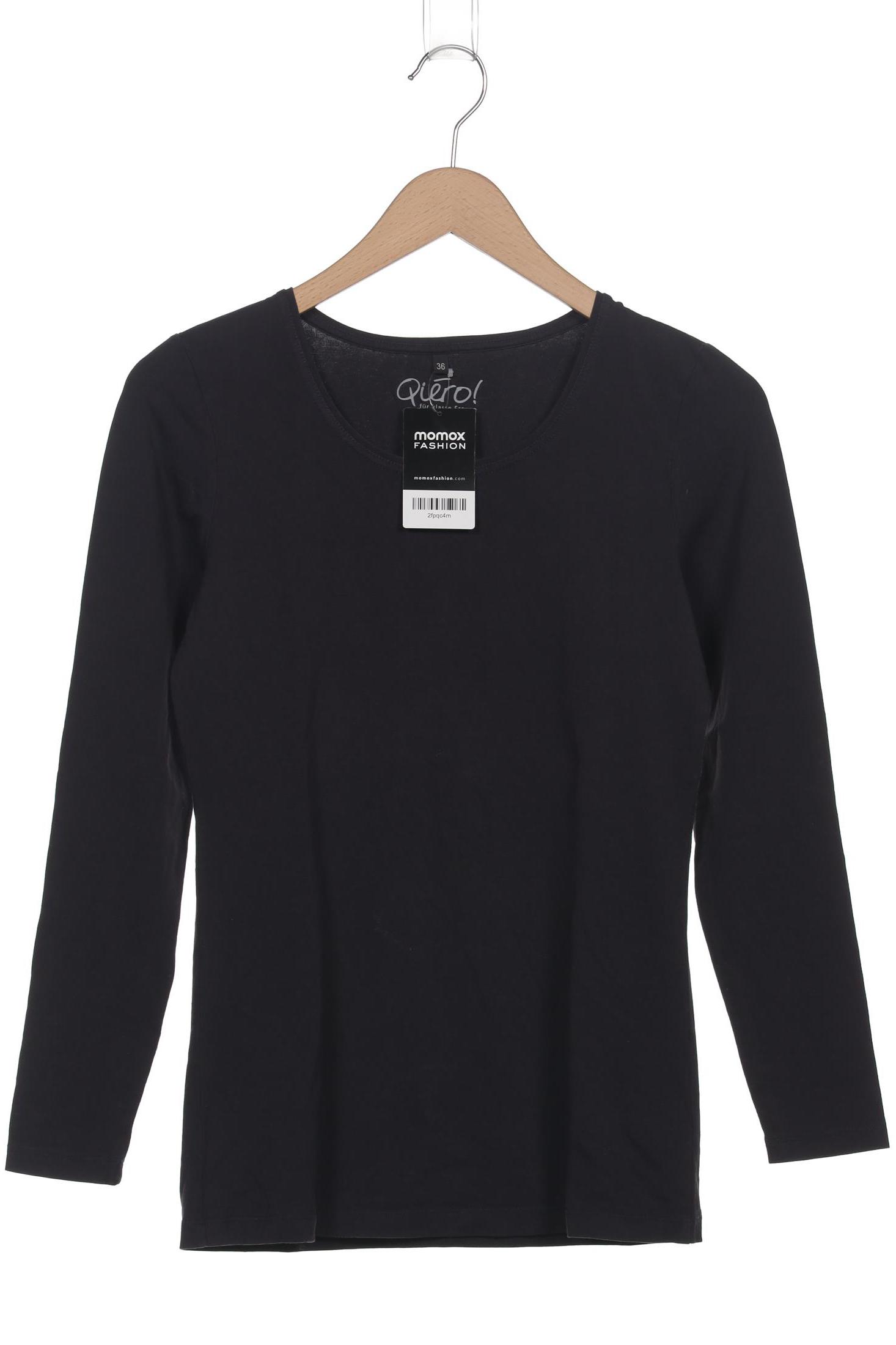 

Qiero Damen Langarmshirt, marineblau, Gr. 36