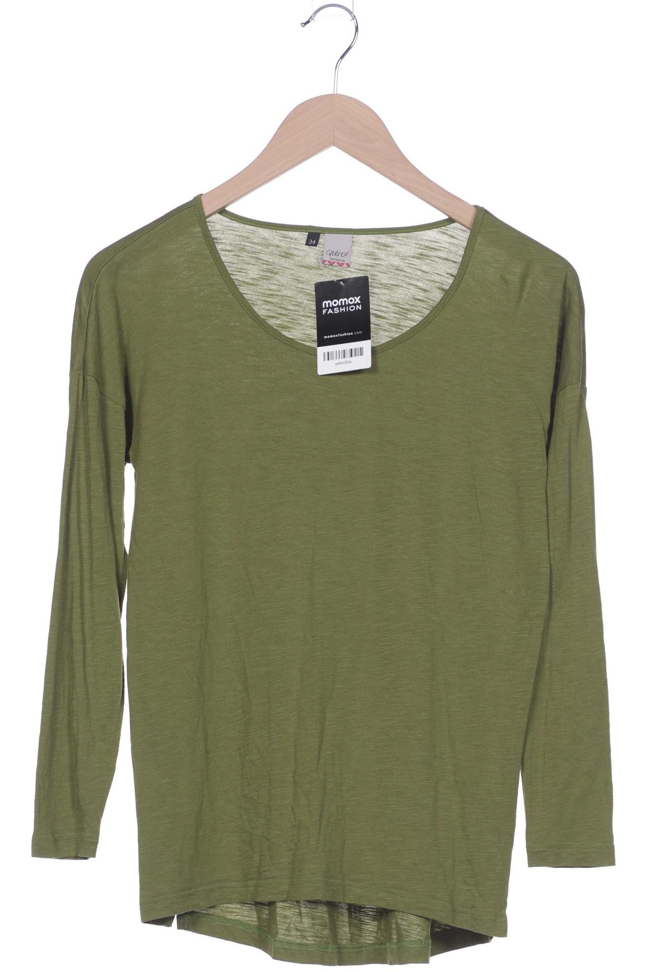 

Qiero Damen Langarmshirt, grün, Gr. 34