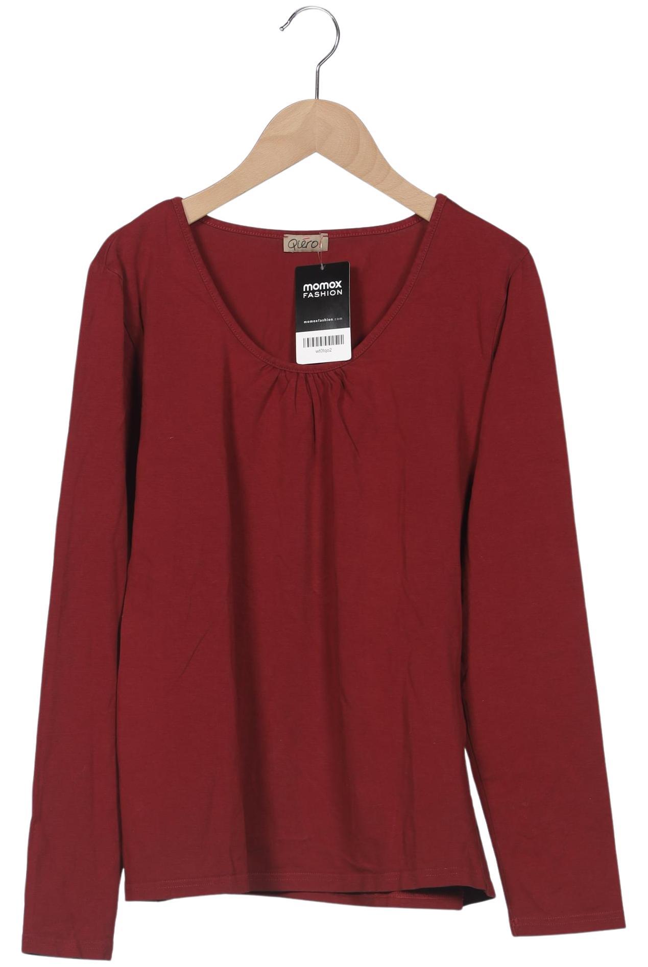 

Qiero Damen Langarmshirt, rot, Gr. 44