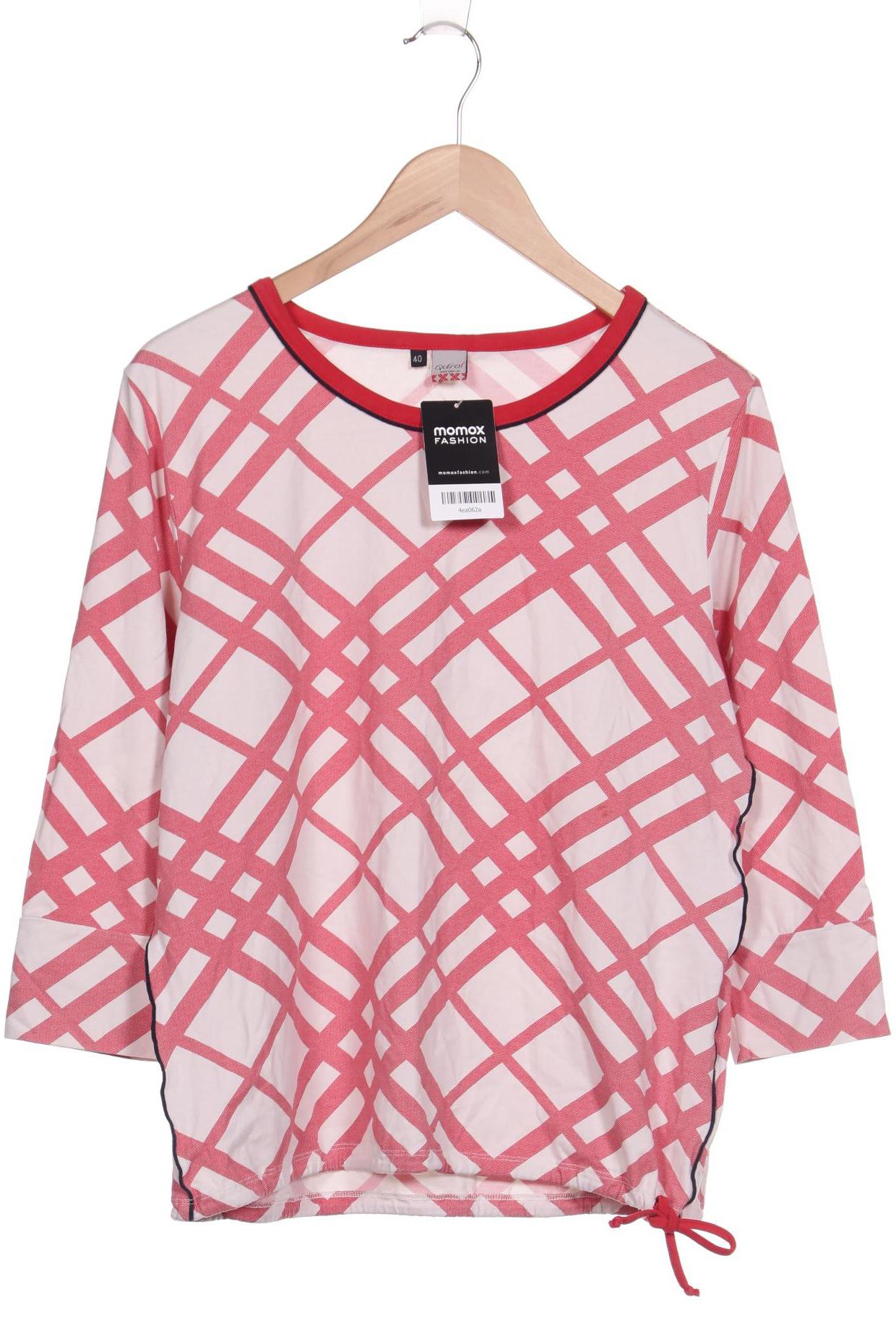 

Qiero Damen Langarmshirt, rot, Gr. 40