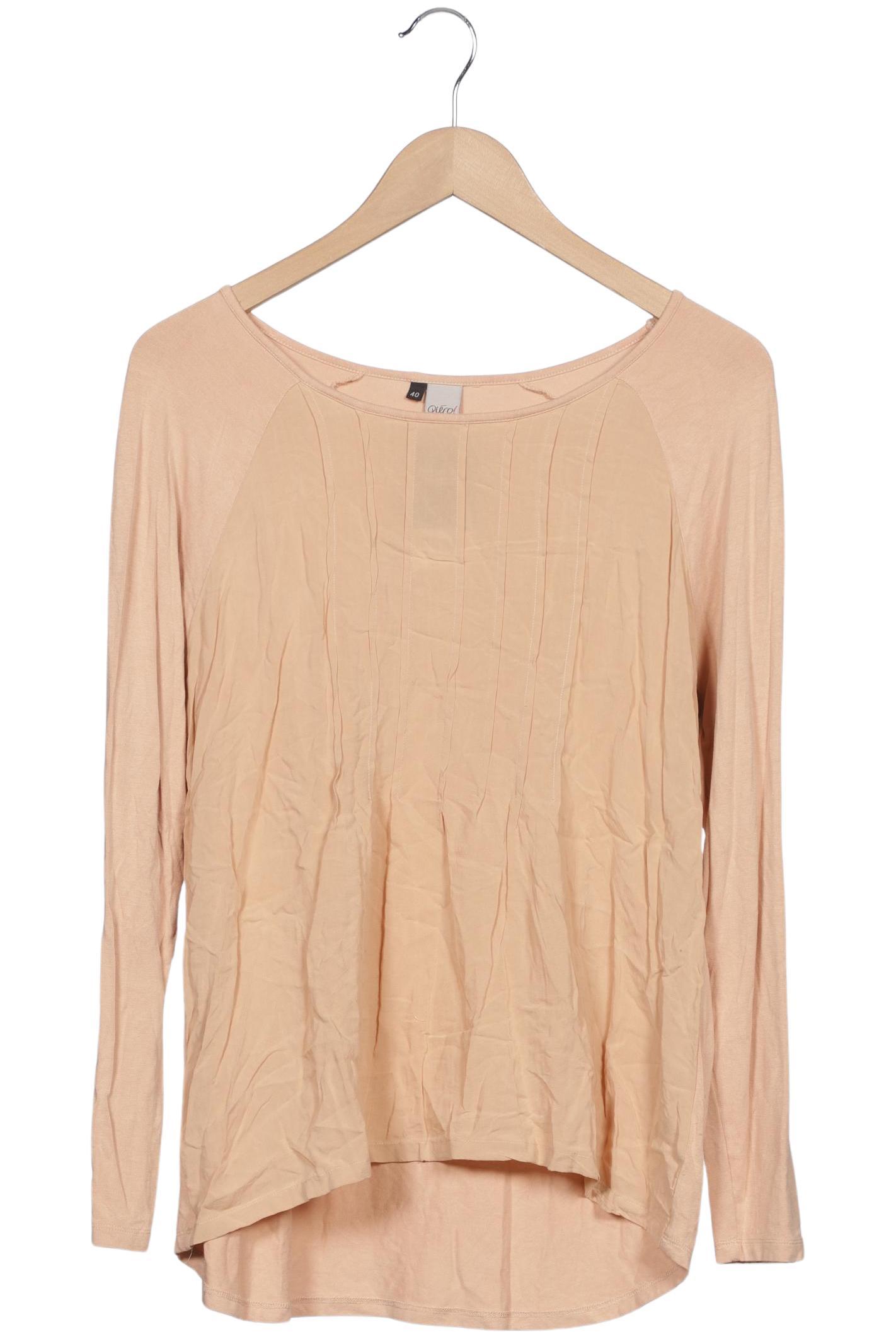 

Qiero Damen Langarmshirt, beige, Gr. 40