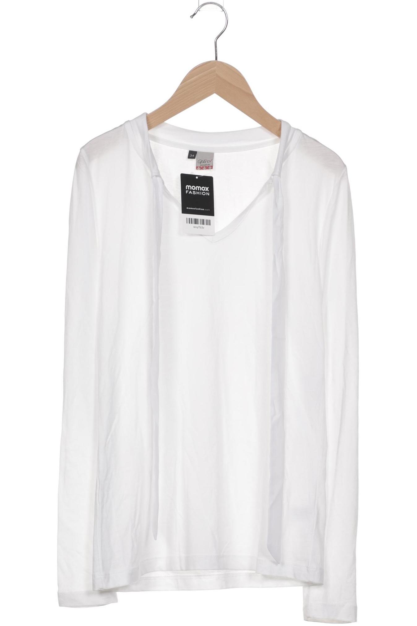 

Qiero Damen Langarmshirt, weiß, Gr. 34