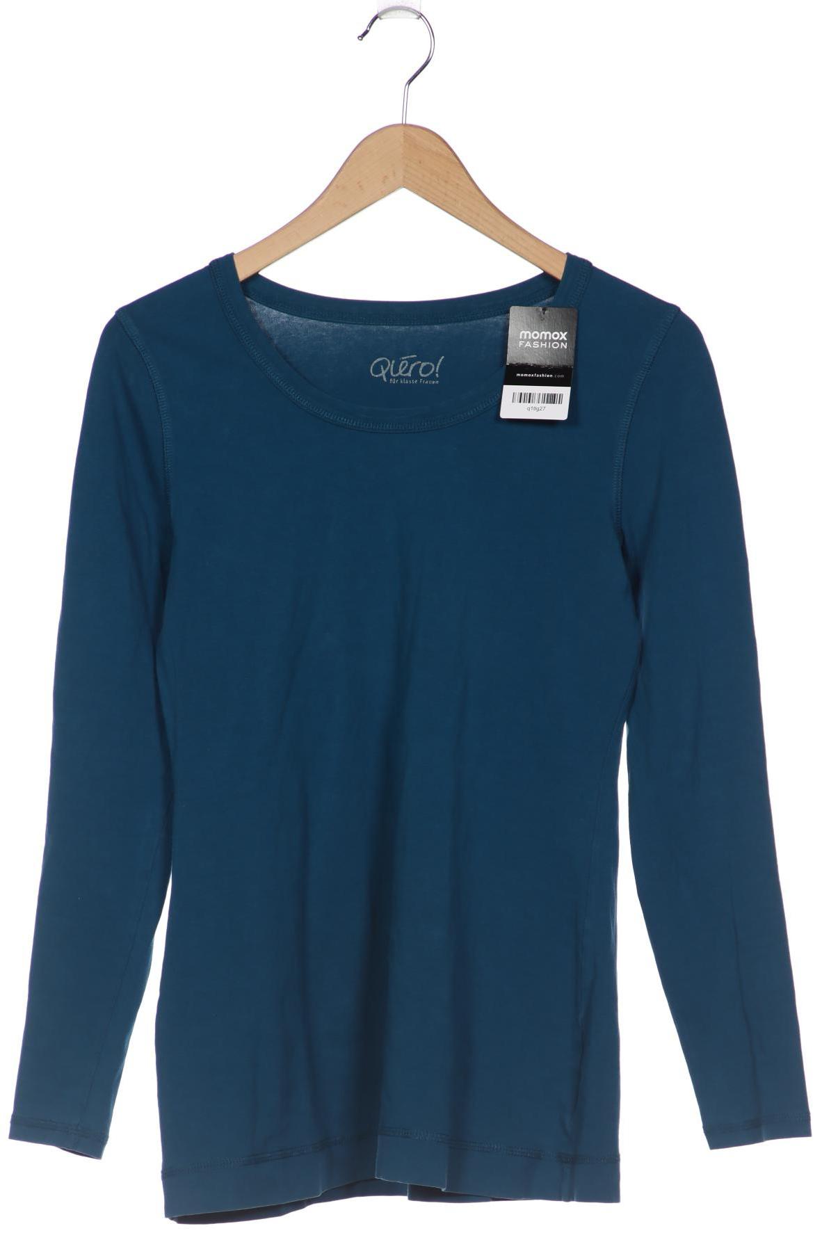 

Qiero Damen Langarmshirt, türkis, Gr. 40