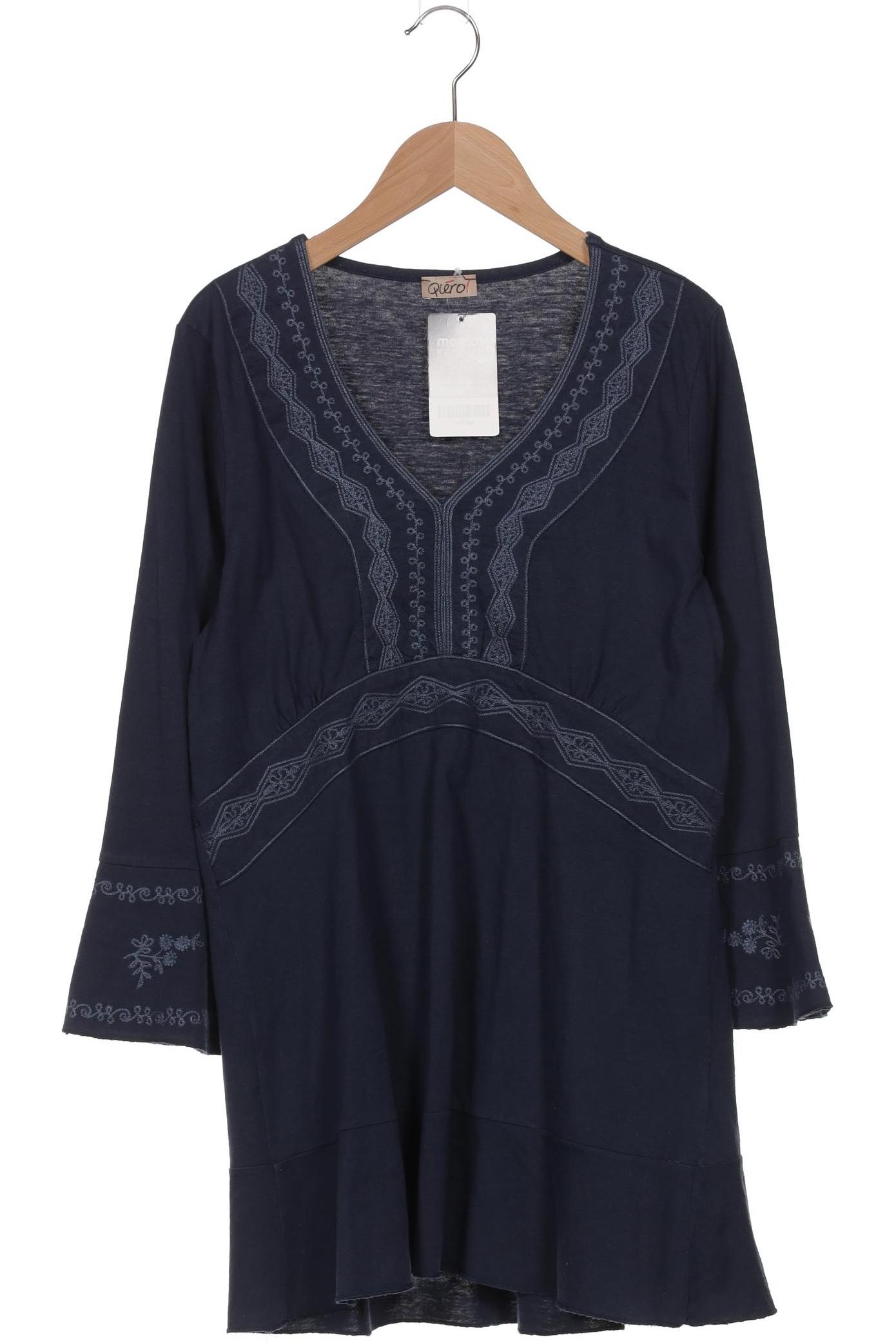 

Qiero Damen Langarmshirt, marineblau, Gr. 40