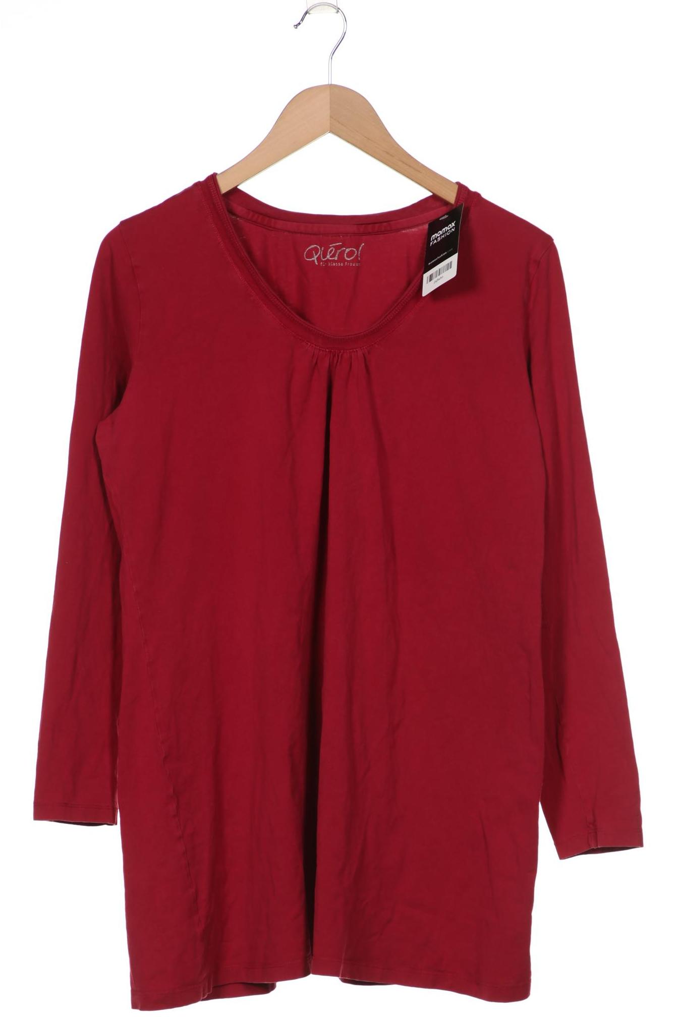 

Qiero Damen Langarmshirt, bordeaux, Gr. 46