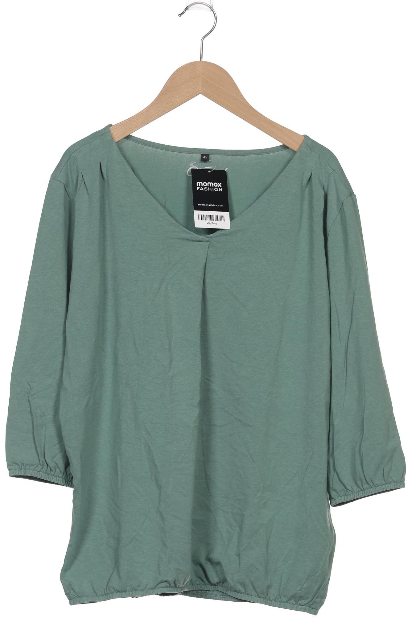 

Qiero Damen Langarmshirt, türkis, Gr. 42