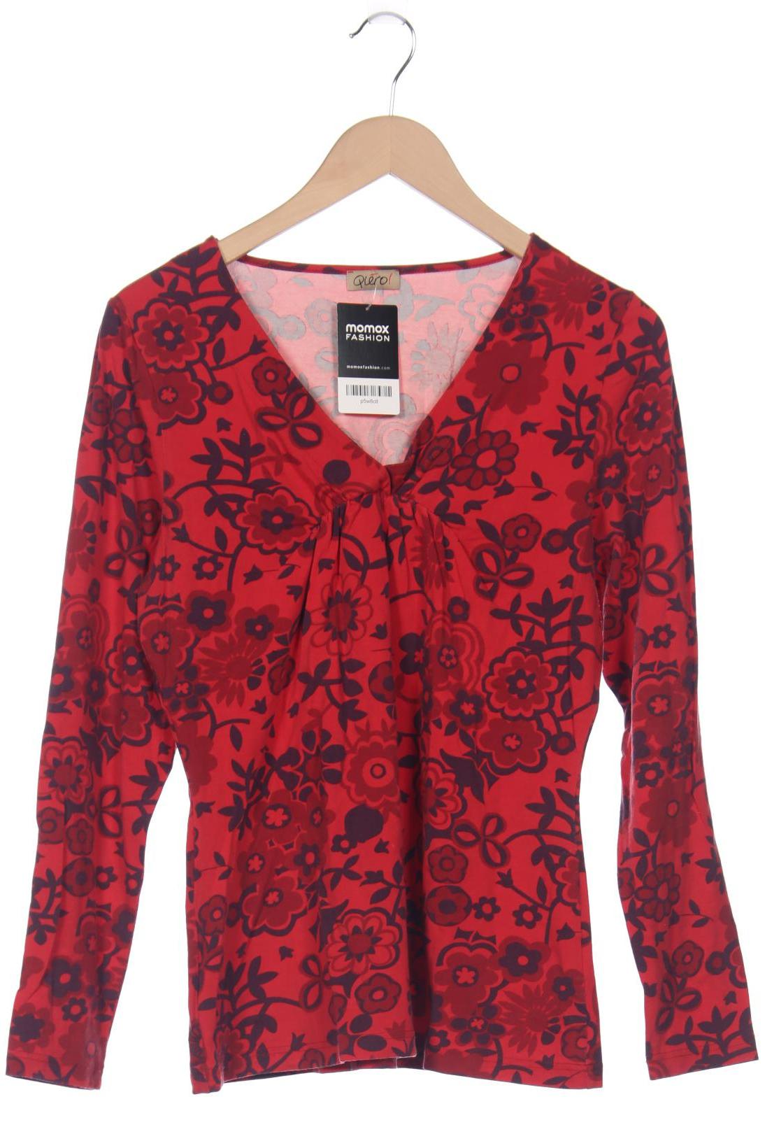 

Qiero Damen Langarmshirt, rot, Gr. 42