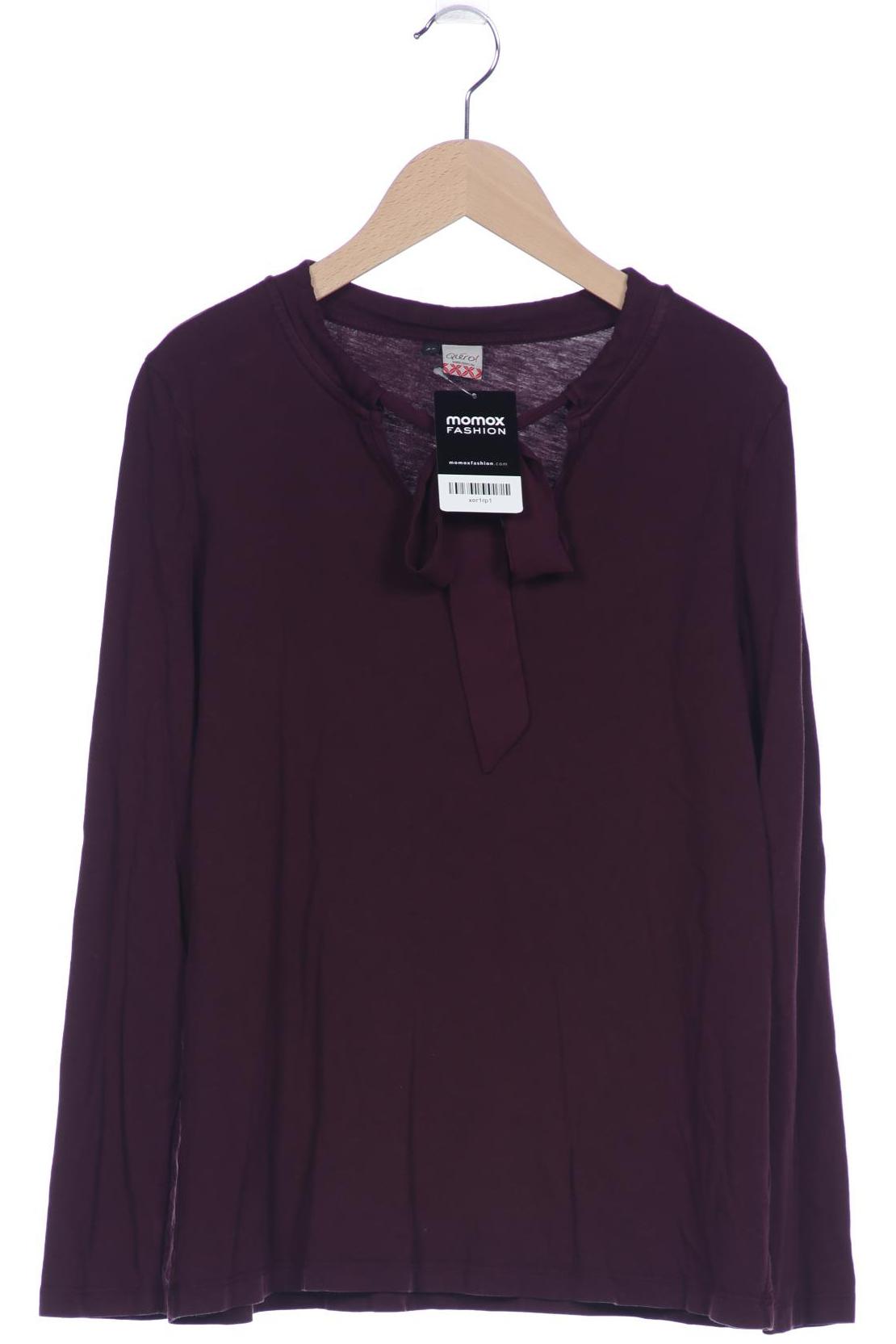 

Qiero Damen Langarmshirt, bordeaux, Gr. 38