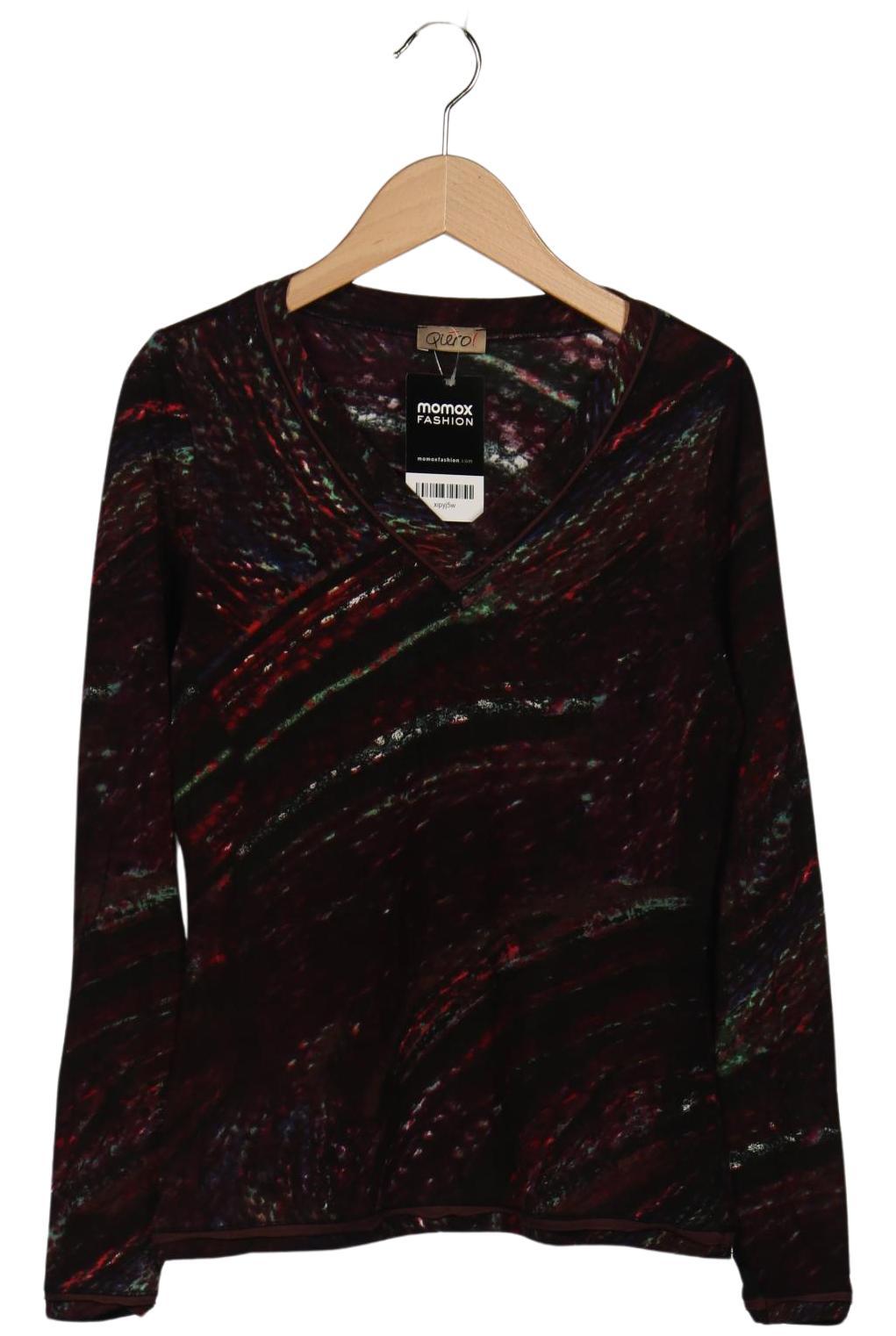 

Qiero Damen Langarmshirt, bordeaux, Gr. 36