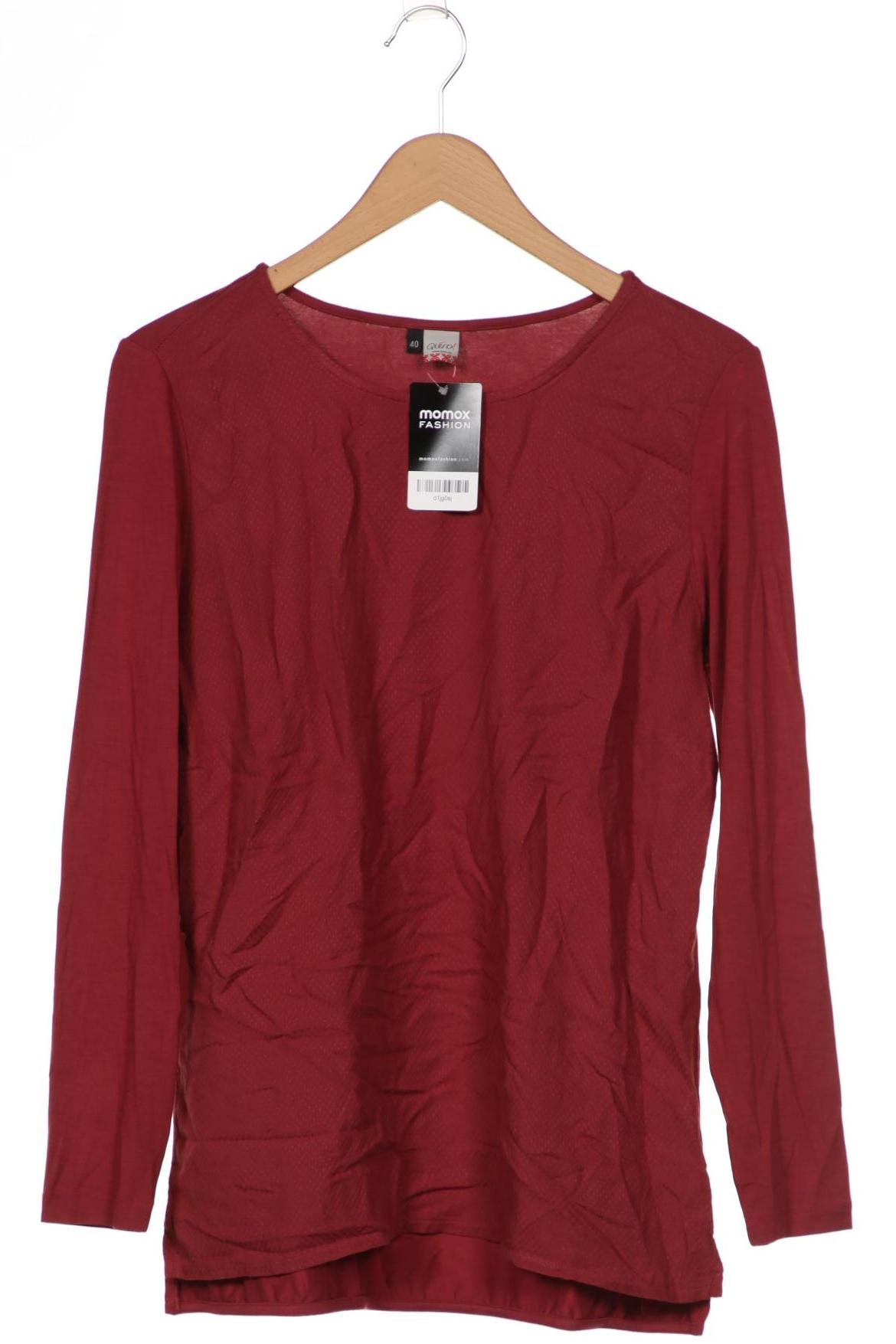 

Qiero Damen Langarmshirt, bordeaux, Gr. 40