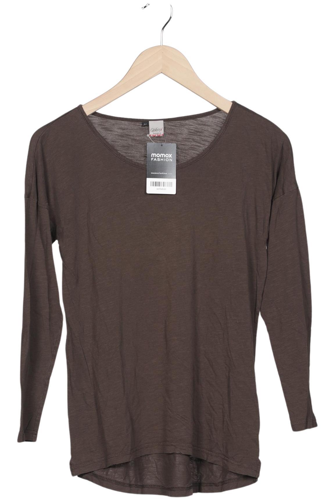 

Qiero Damen Langarmshirt, braun, Gr. 36
