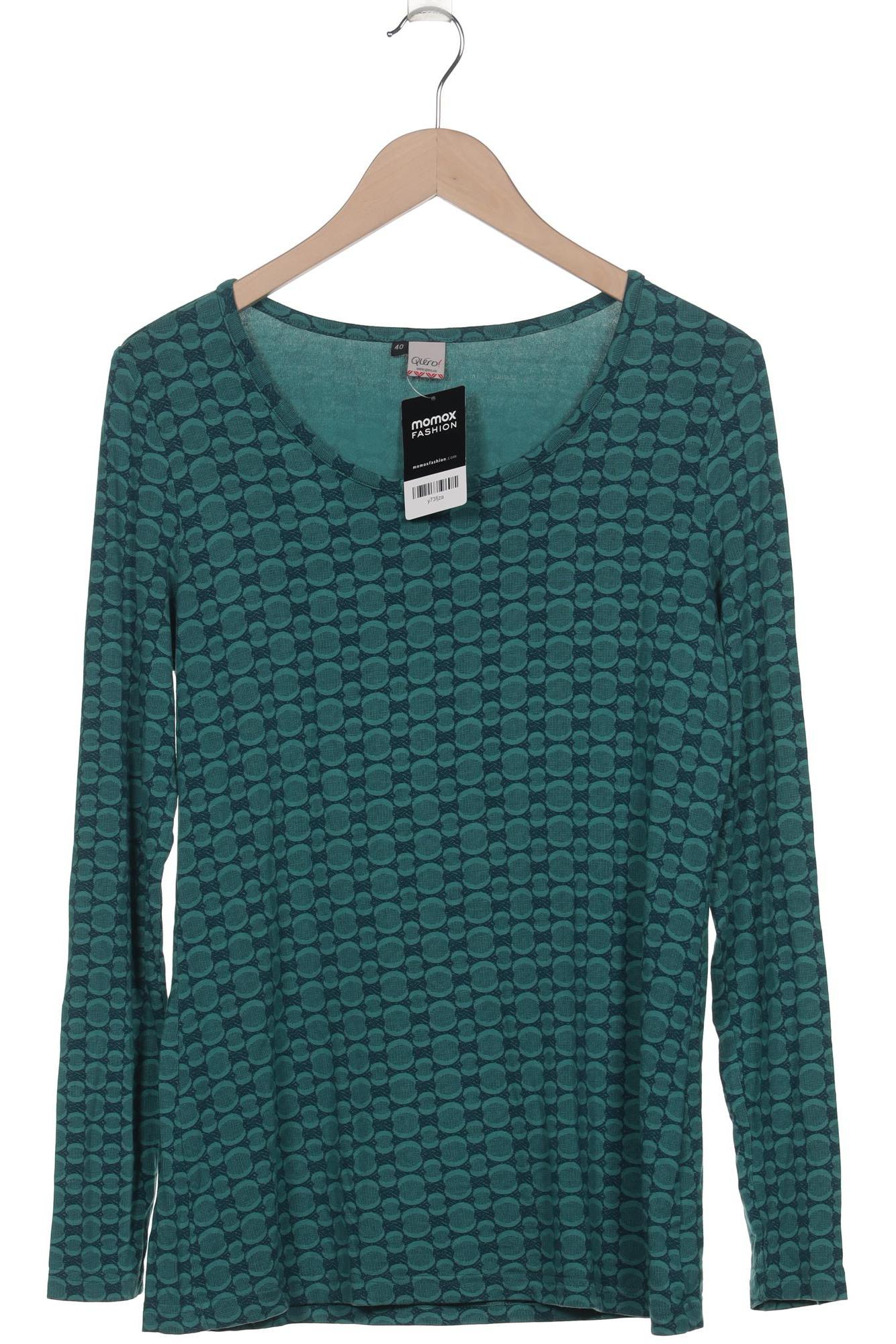

Qiero Damen Langarmshirt, türkis, Gr. 40