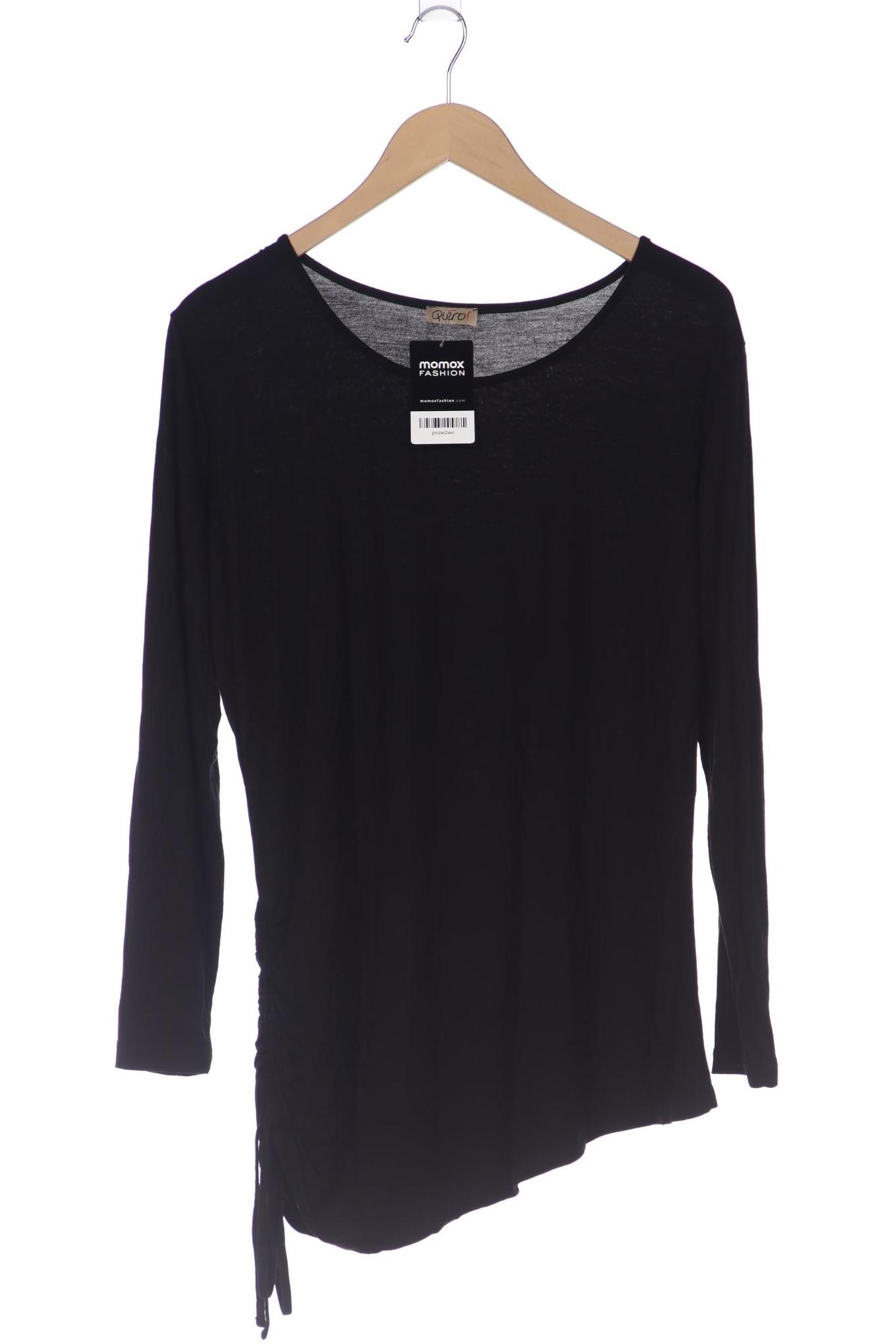 

Qiero Damen Langarmshirt, schwarz, Gr. 40