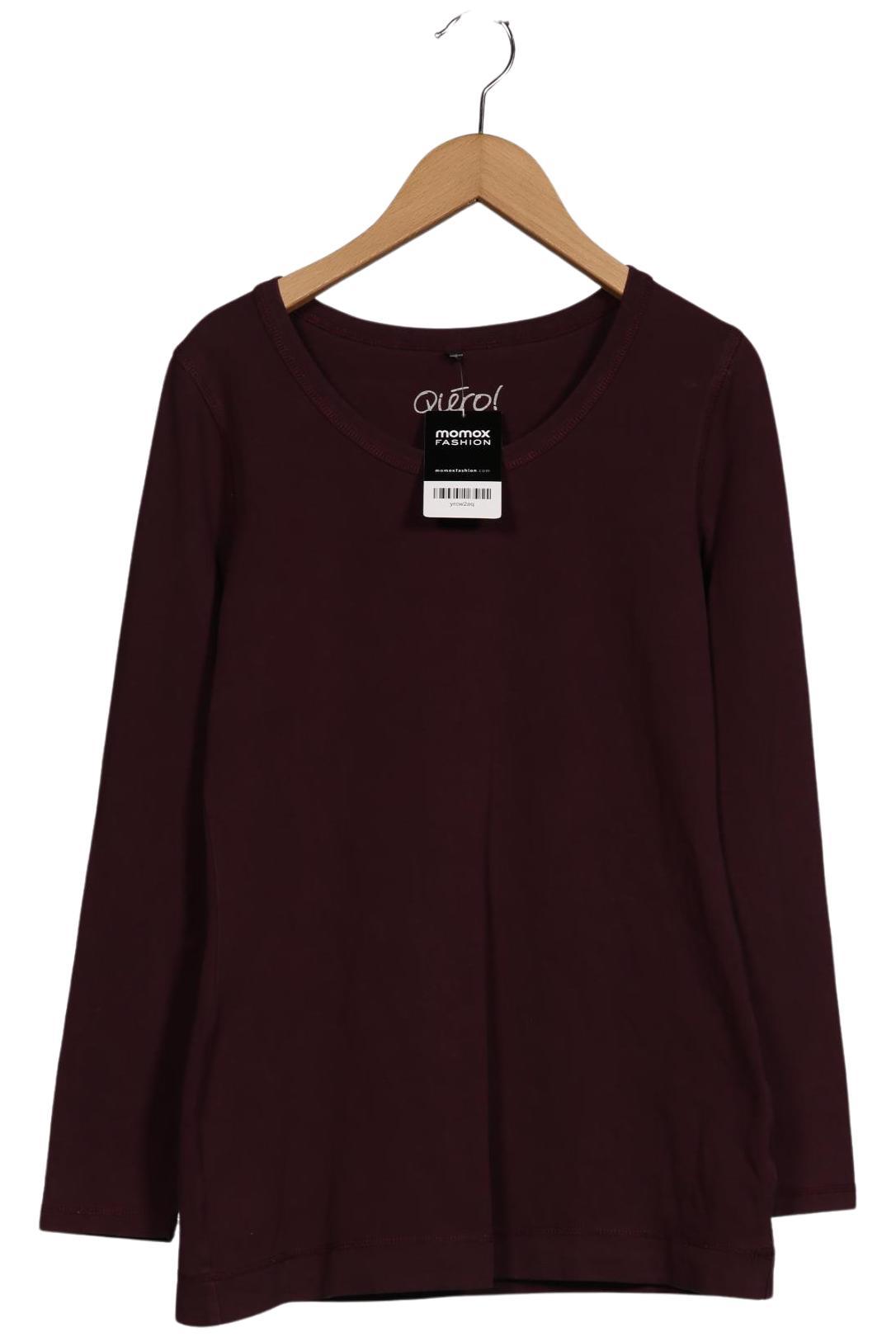 

Qiero Damen Langarmshirt, bordeaux, Gr. 38