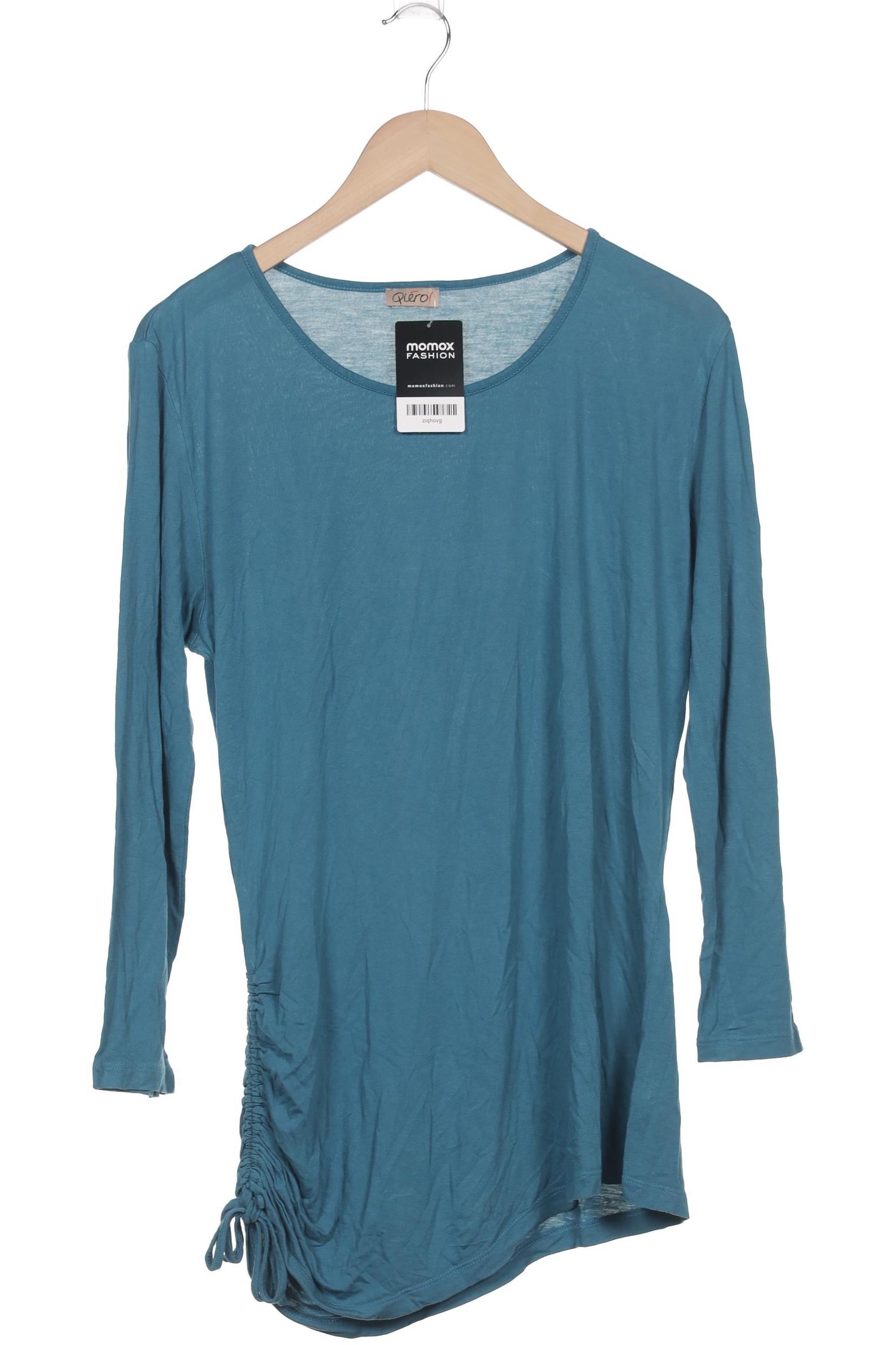 

Qiero Damen Langarmshirt, blau, Gr. 44