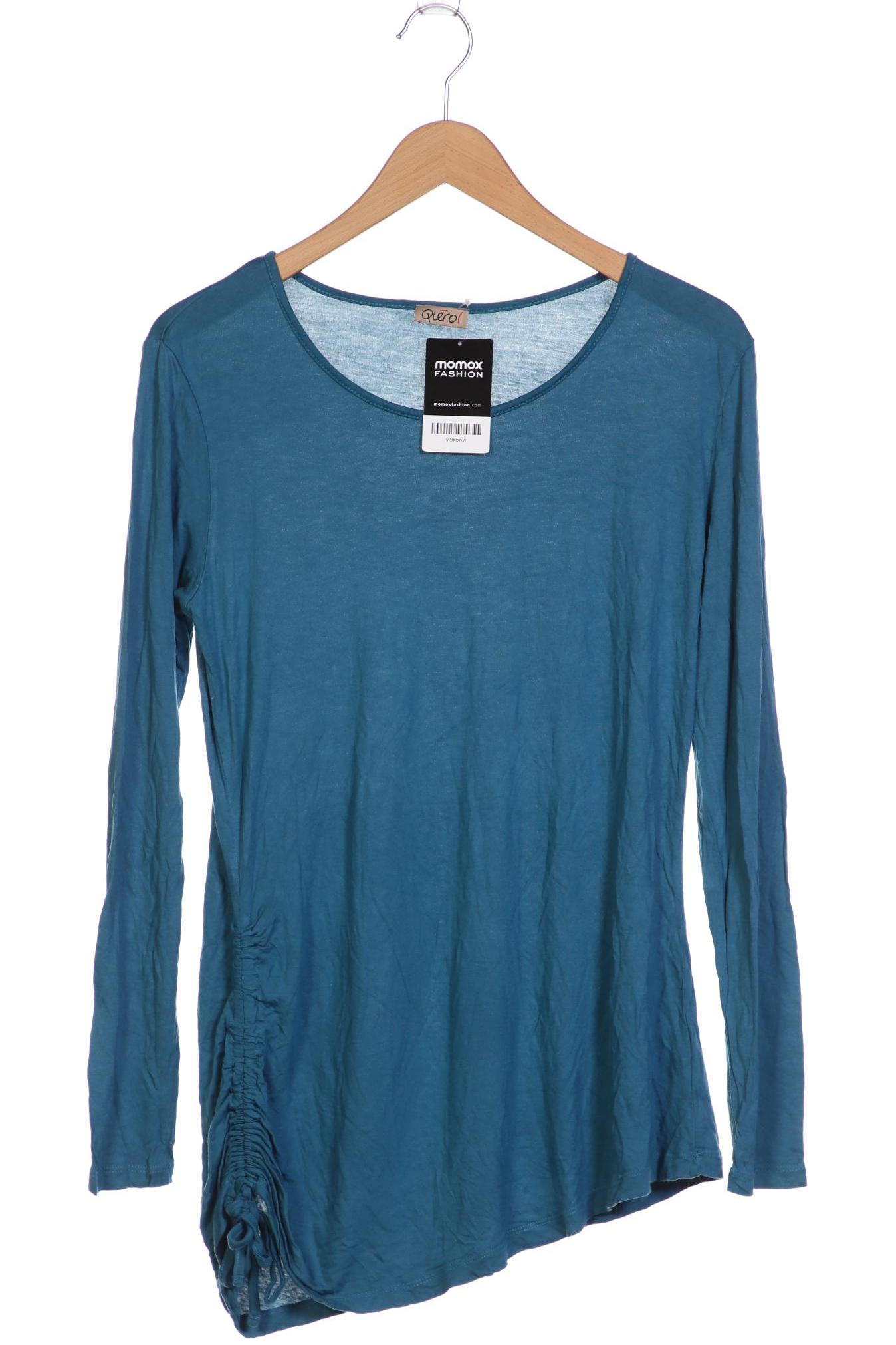 

Qiero Damen Langarmshirt, blau, Gr. 40