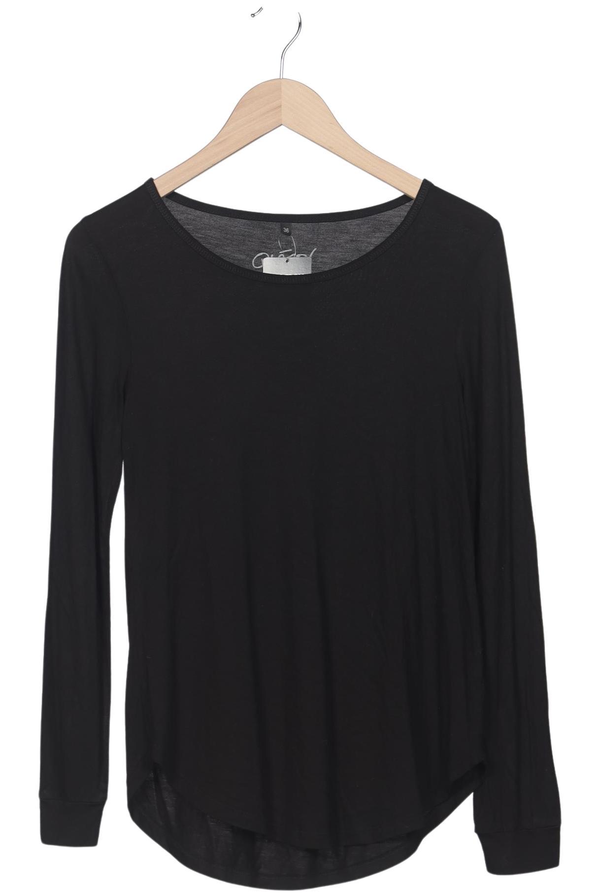 

Qiero Damen Langarmshirt, schwarz, Gr. 36