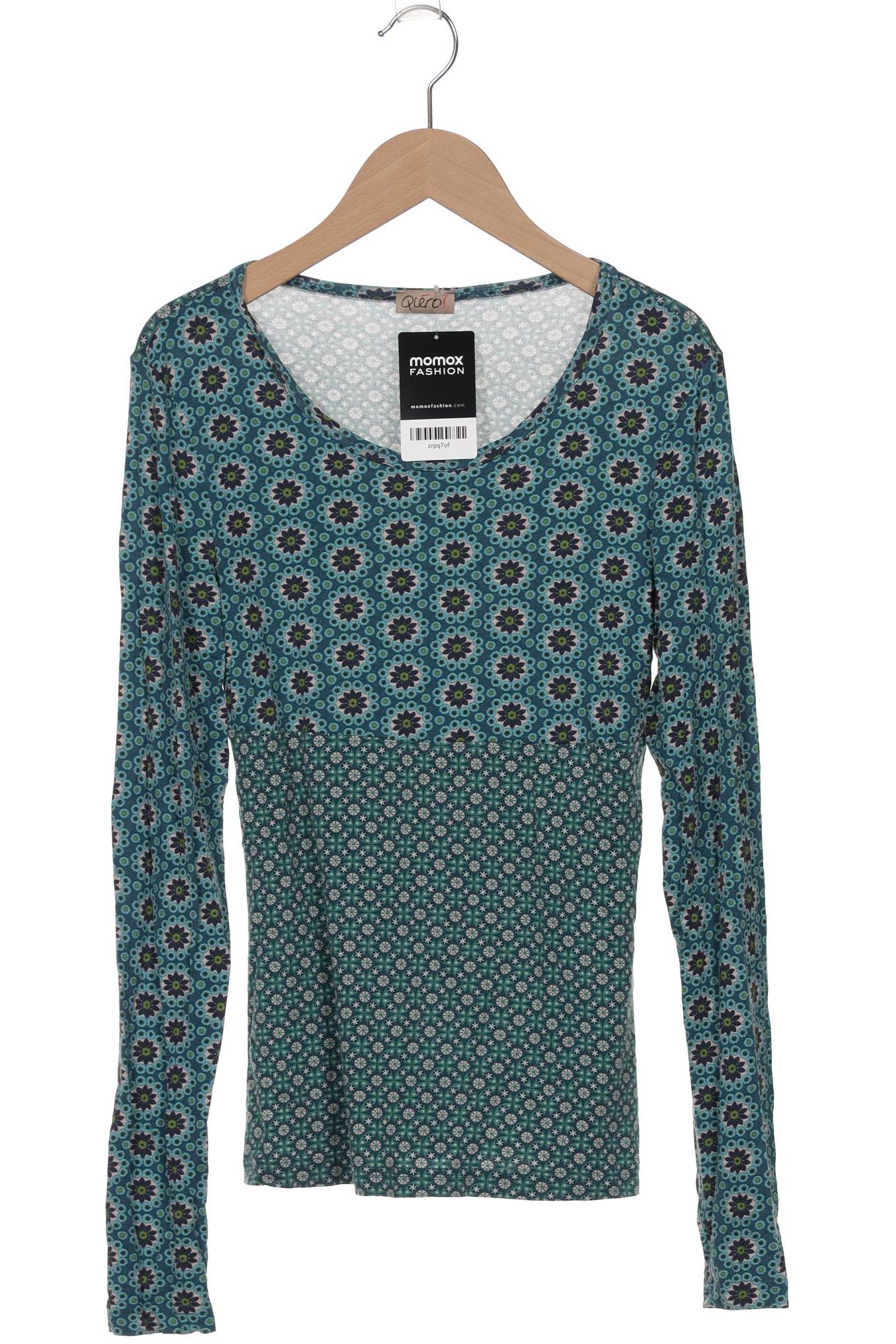 

Qiero Damen Langarmshirt, blau, Gr. 34
