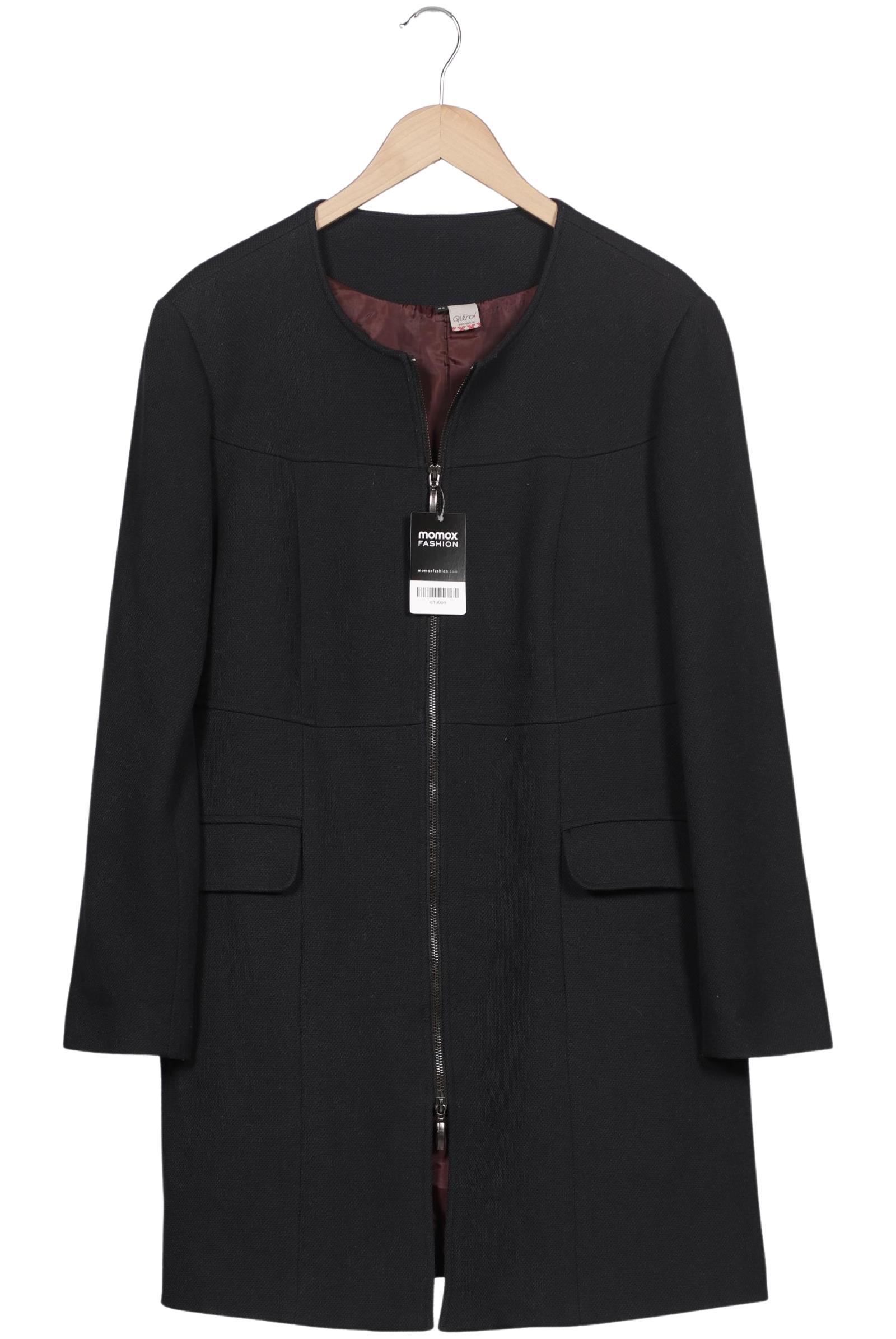 

Qiero Damen Mantel, schwarz, Gr. 44