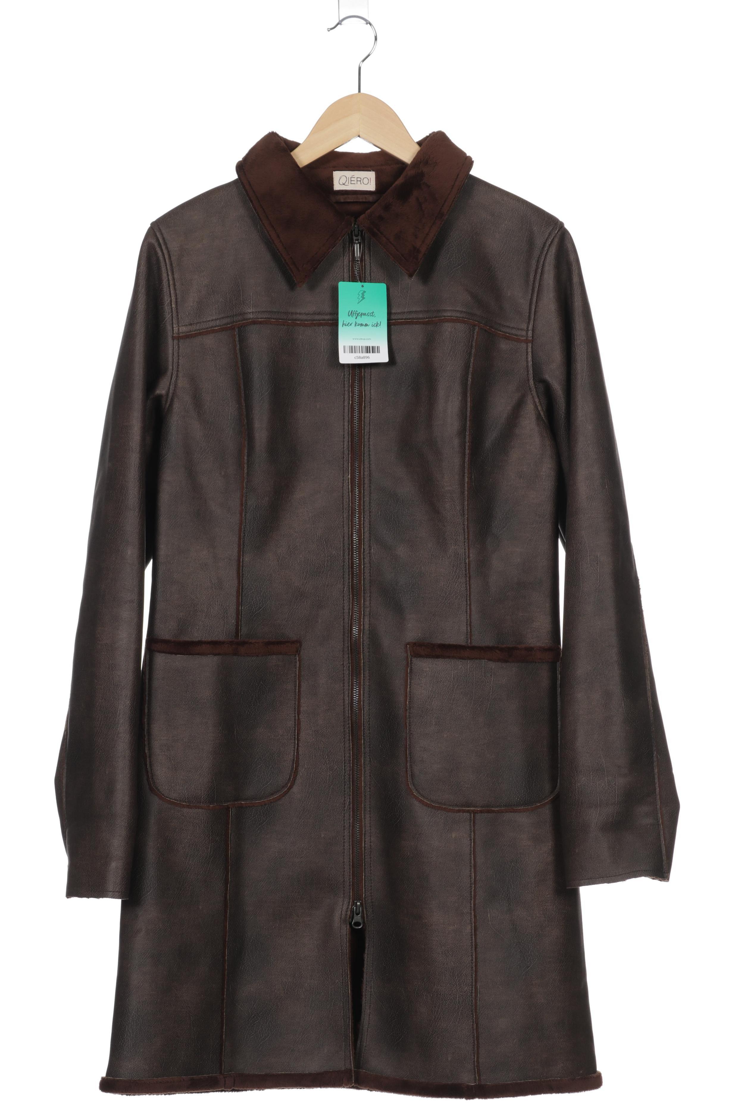 

Qiero Damen Mantel, braun, Gr. 36