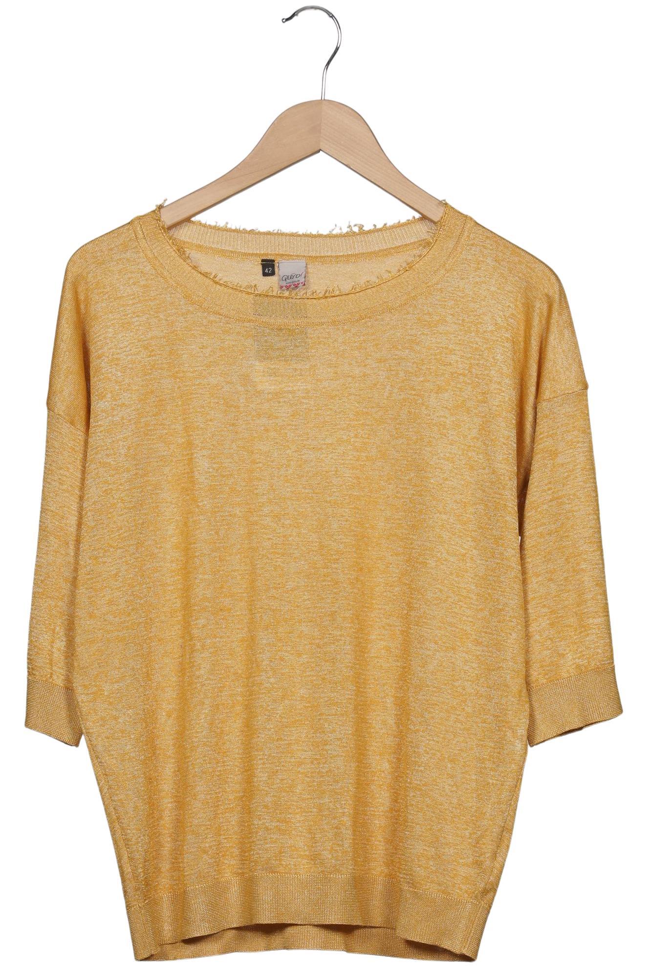 

Qiero Damen Pullover, gelb, Gr. 42
