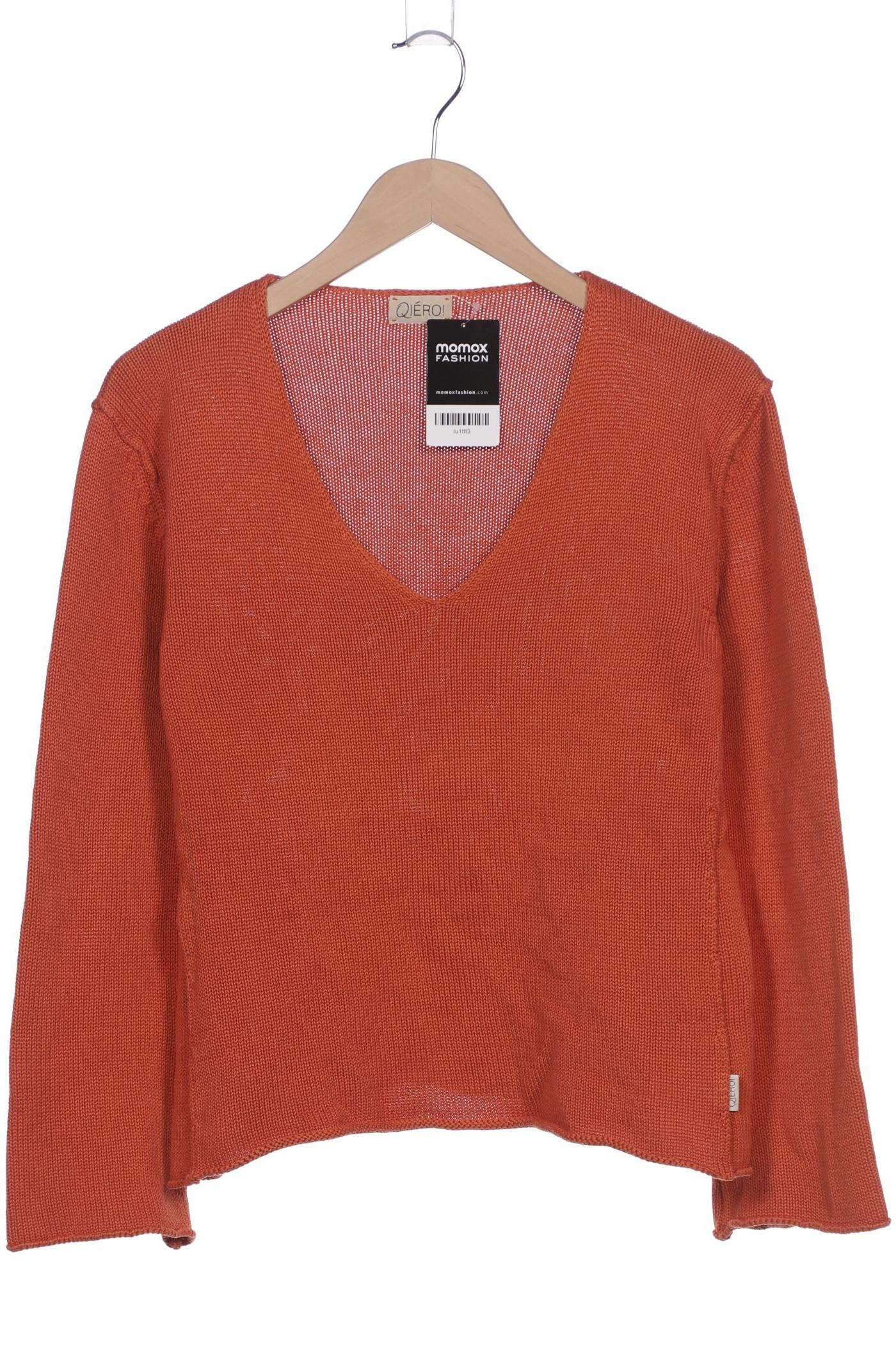 

Qiero Damen Pullover, orange, Gr. 42
