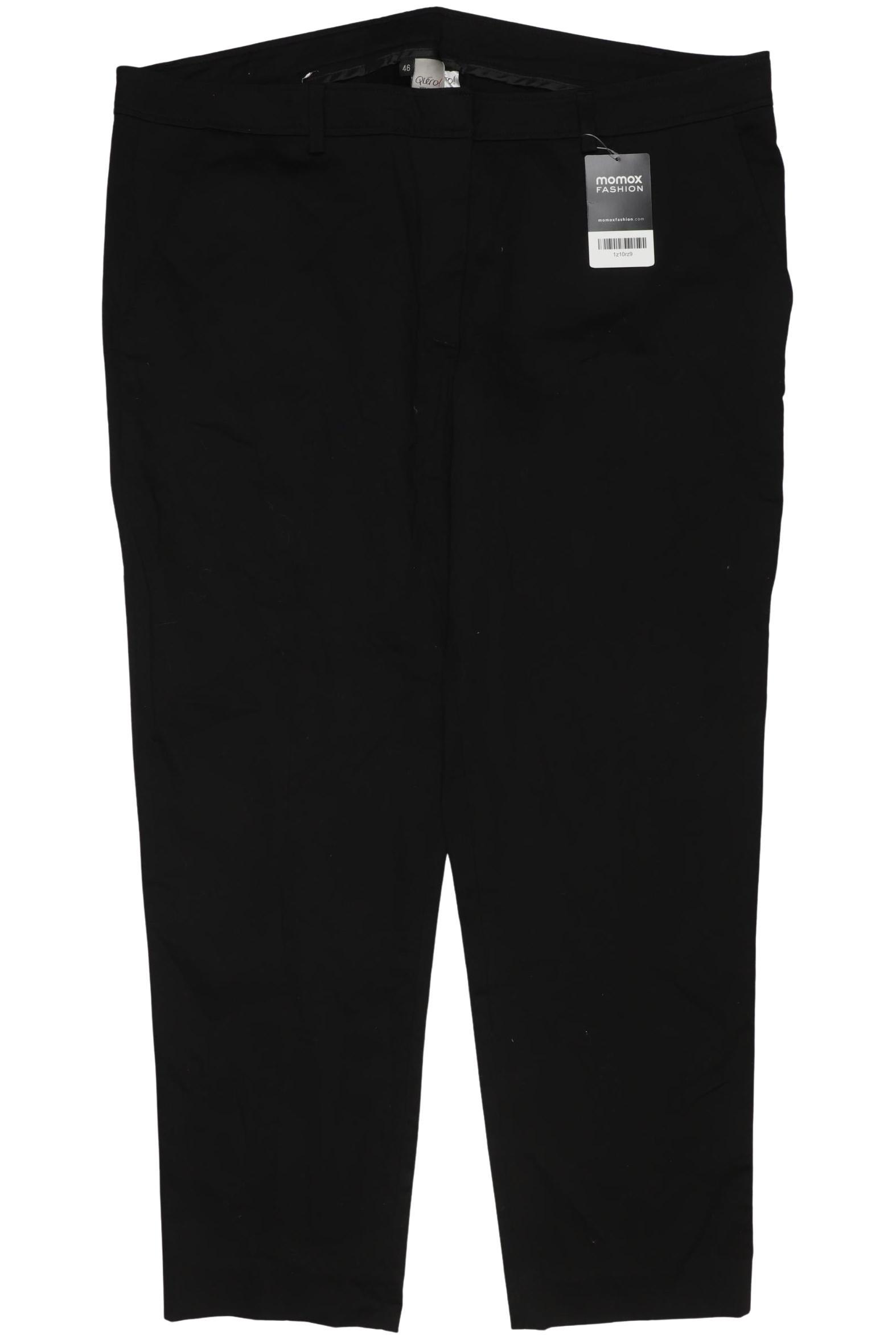

Qiero Damen Stoffhose, schwarz, Gr. 46