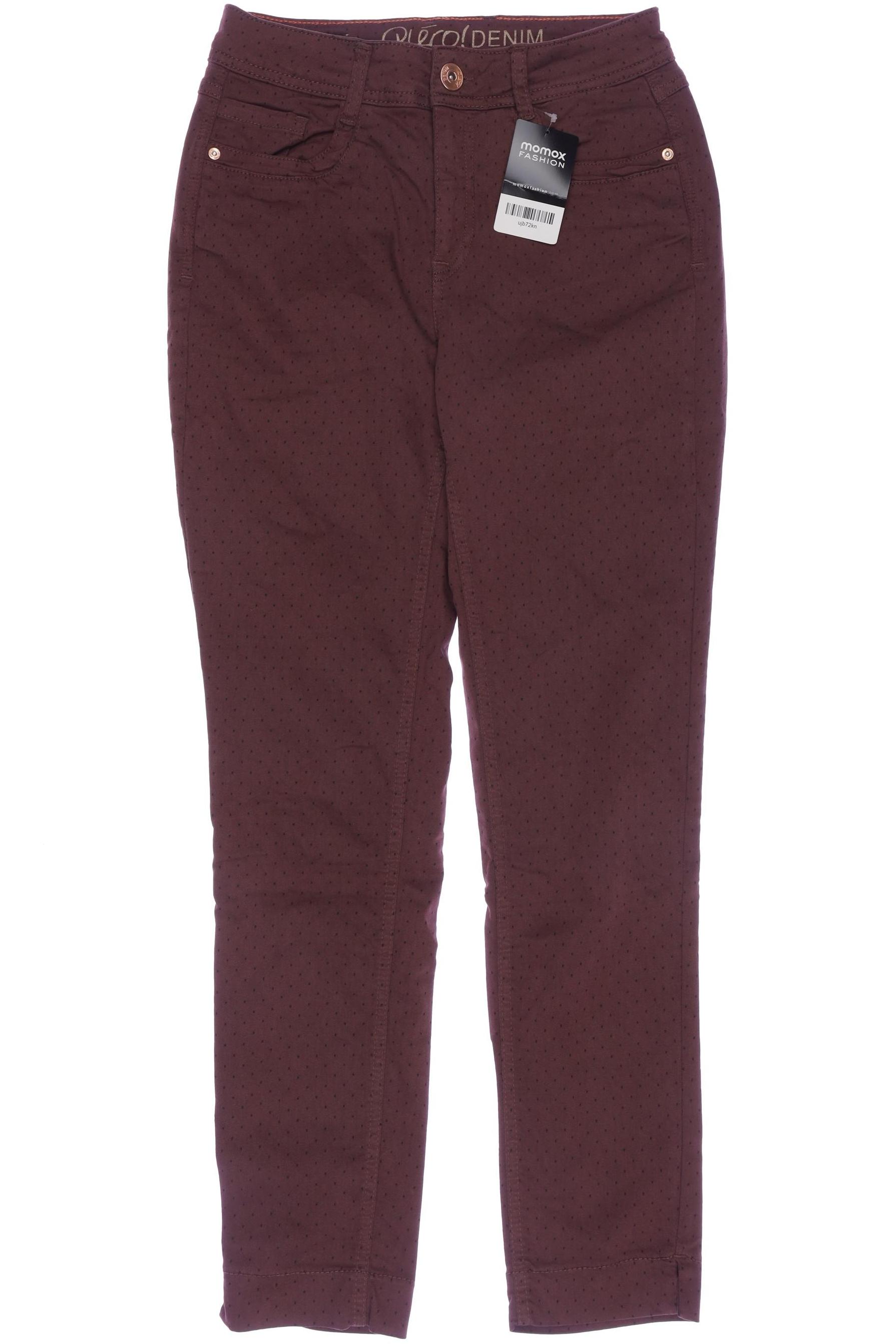 

Qiero Damen Stoffhose, bordeaux, Gr. 38
