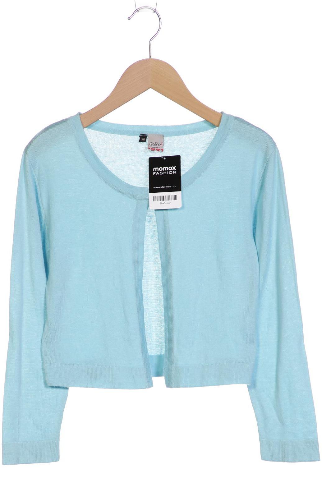 

Qiero Damen Strickjacke, hellblau, Gr. 36
