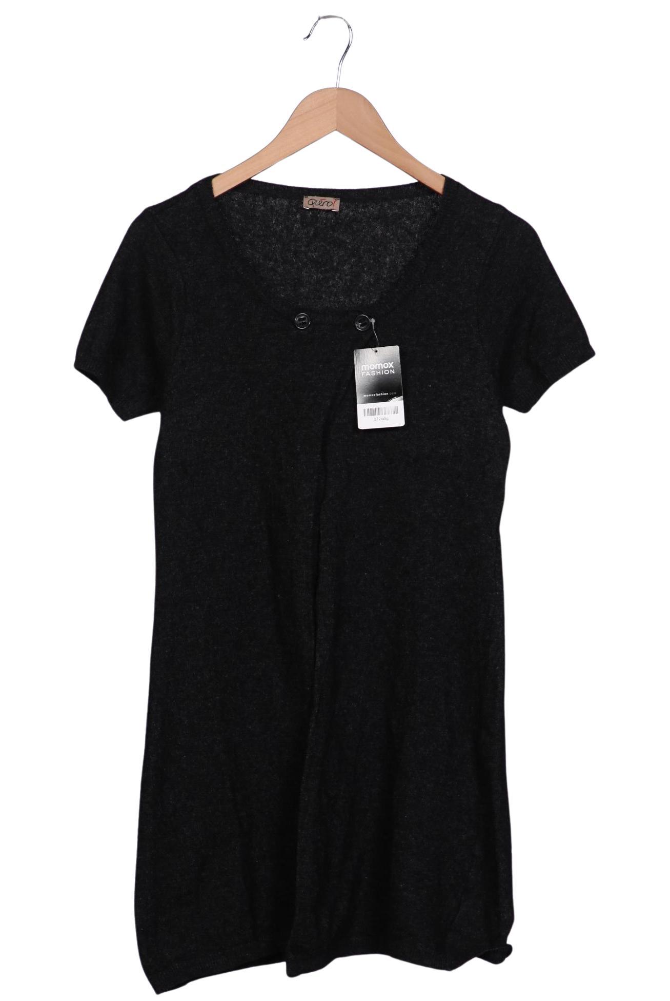 

Qiero Damen Strickjacke, schwarz, Gr. 38