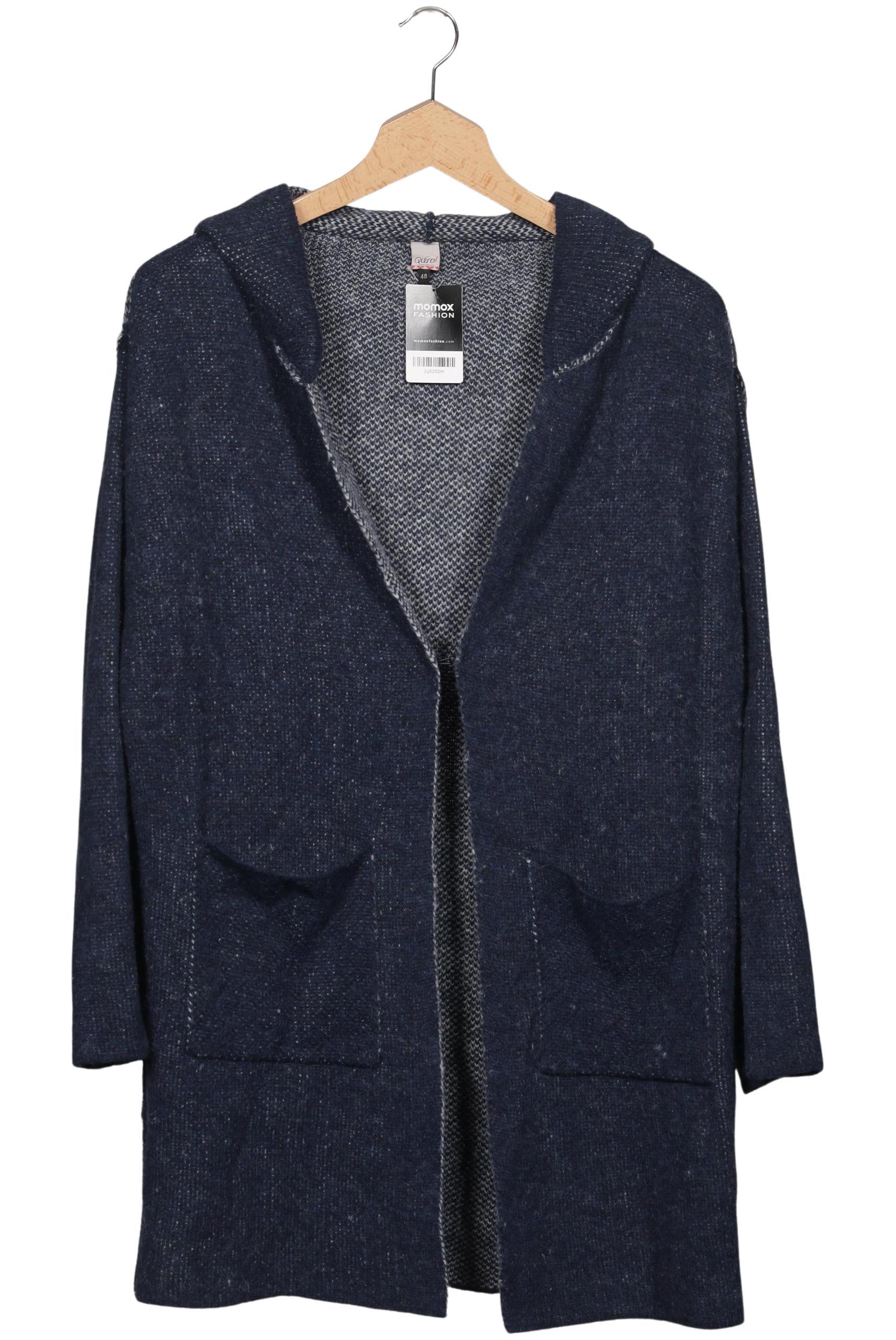 

Qiero Damen Strickjacke, marineblau, Gr. 48