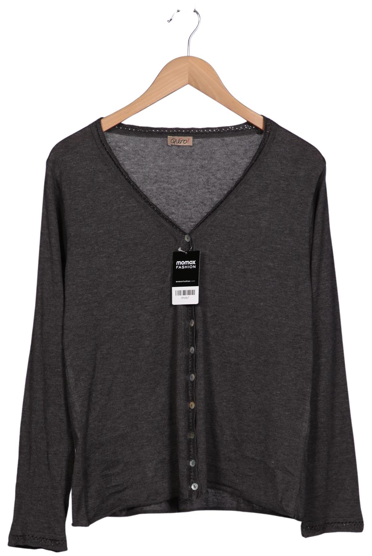 

Qiero Damen Strickjacke, grau, Gr. 44