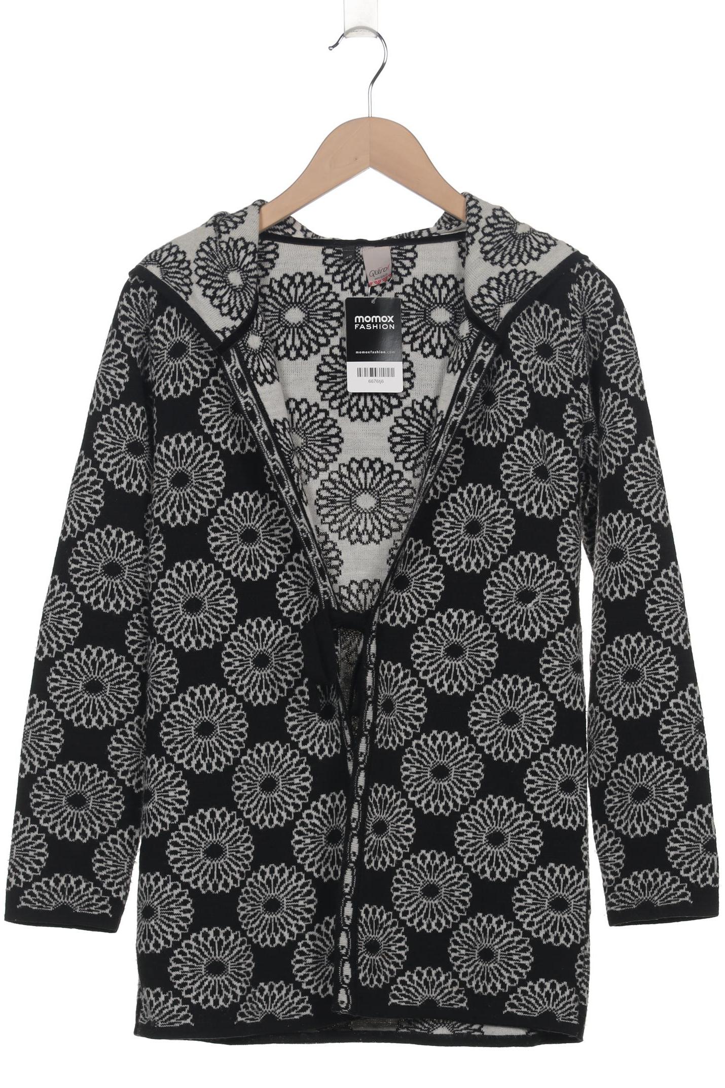 

Qiero Damen Strickjacke, schwarz, Gr. 40