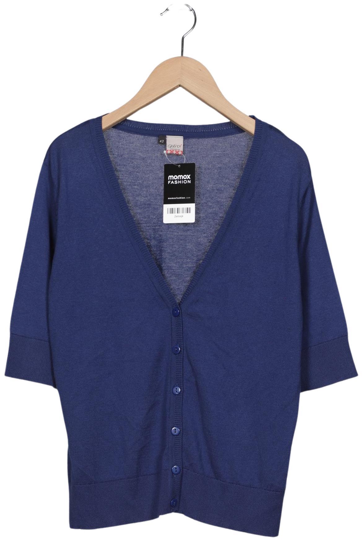 

Qiero Damen Strickjacke, marineblau, Gr. 42