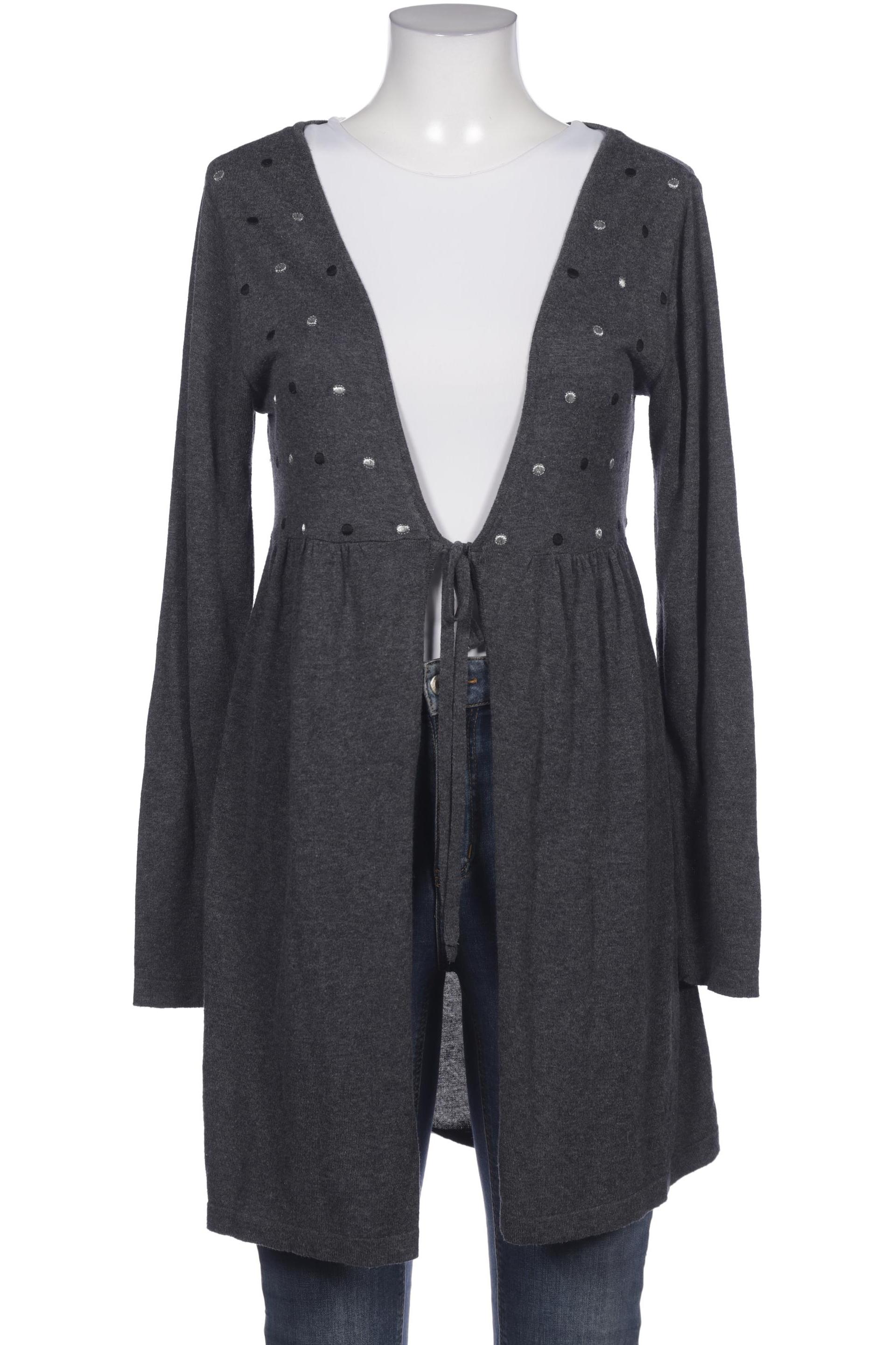 

Qiero Damen Strickjacke, grau, Gr. 38