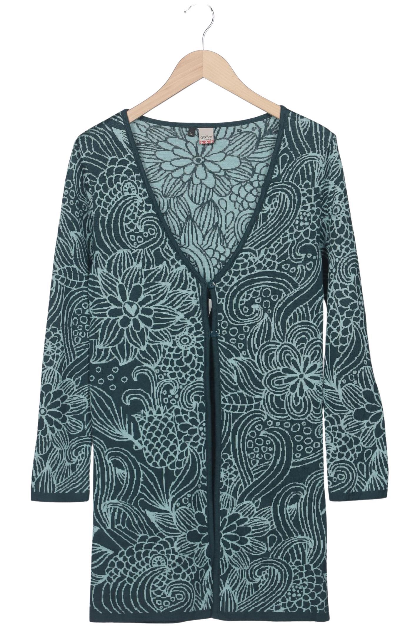 

Qiero Damen Strickjacke, grün, Gr. 38