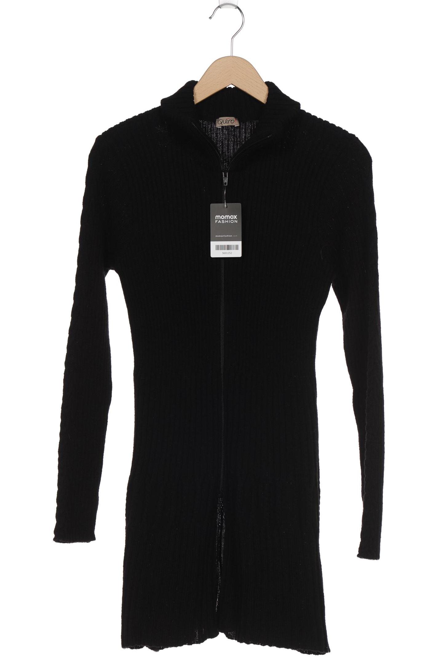 

Qiero Damen Strickjacke, schwarz, Gr. 36