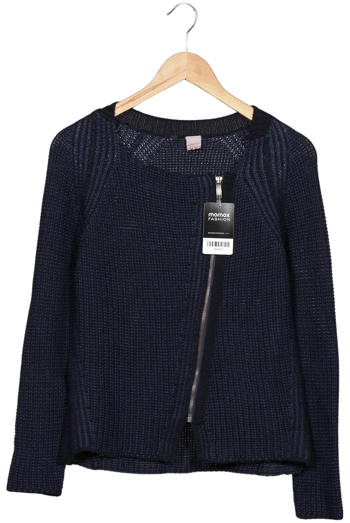 

Qiero Damen Strickjacke, marineblau, Gr. 38