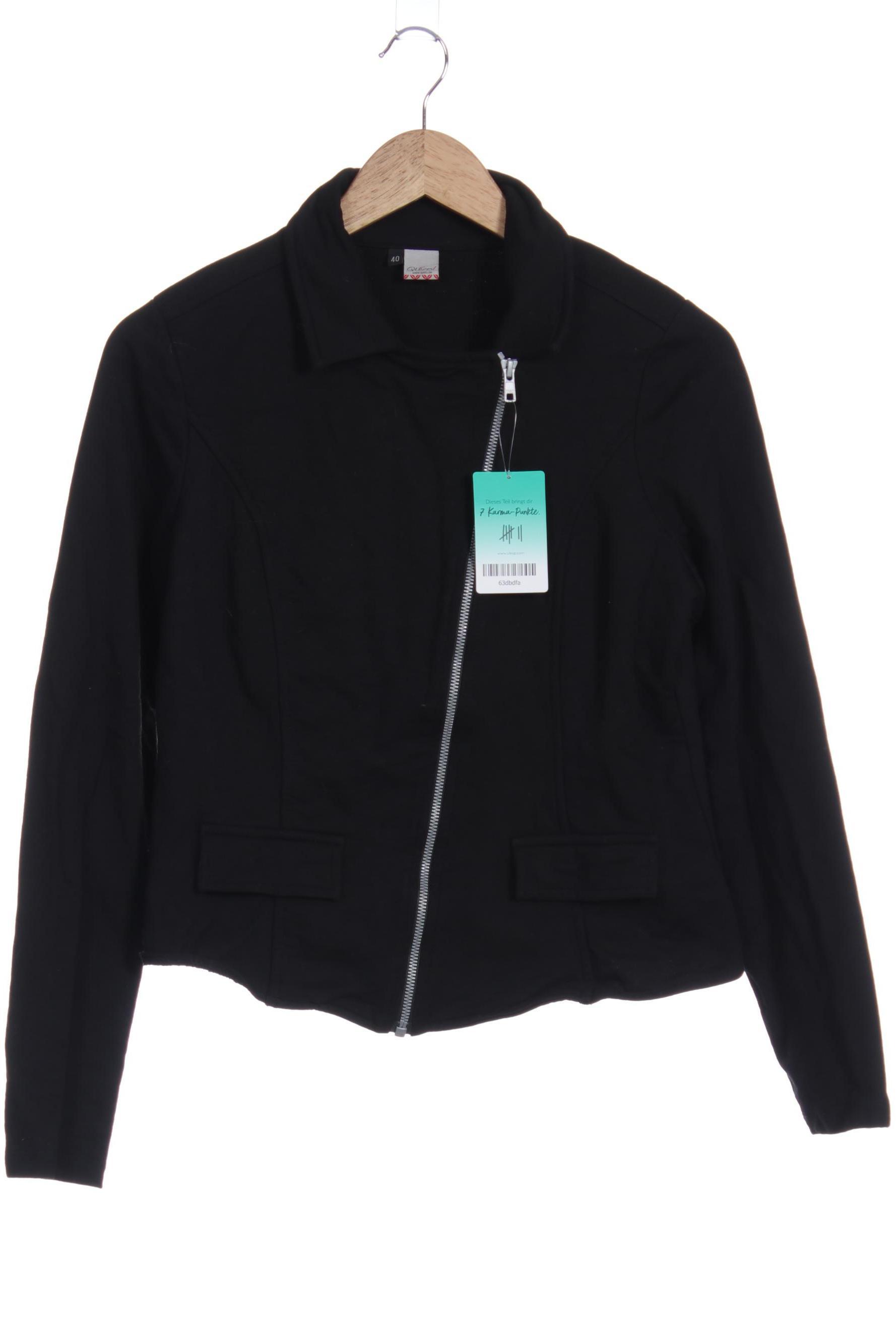 

Qiero Damen Strickjacke, schwarz, Gr. 40