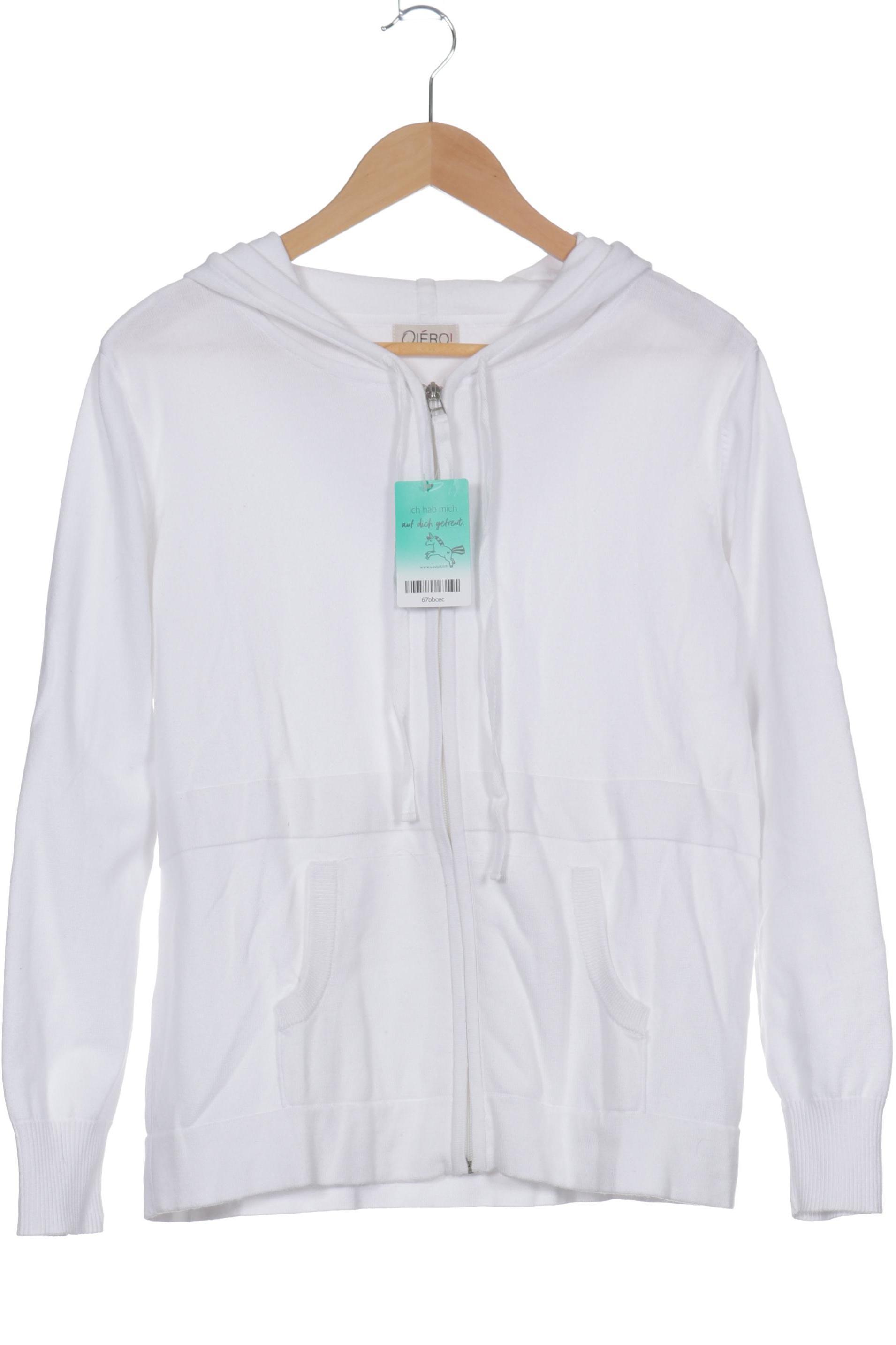 

Qiero Damen Strickjacke, weiß, Gr. 44
