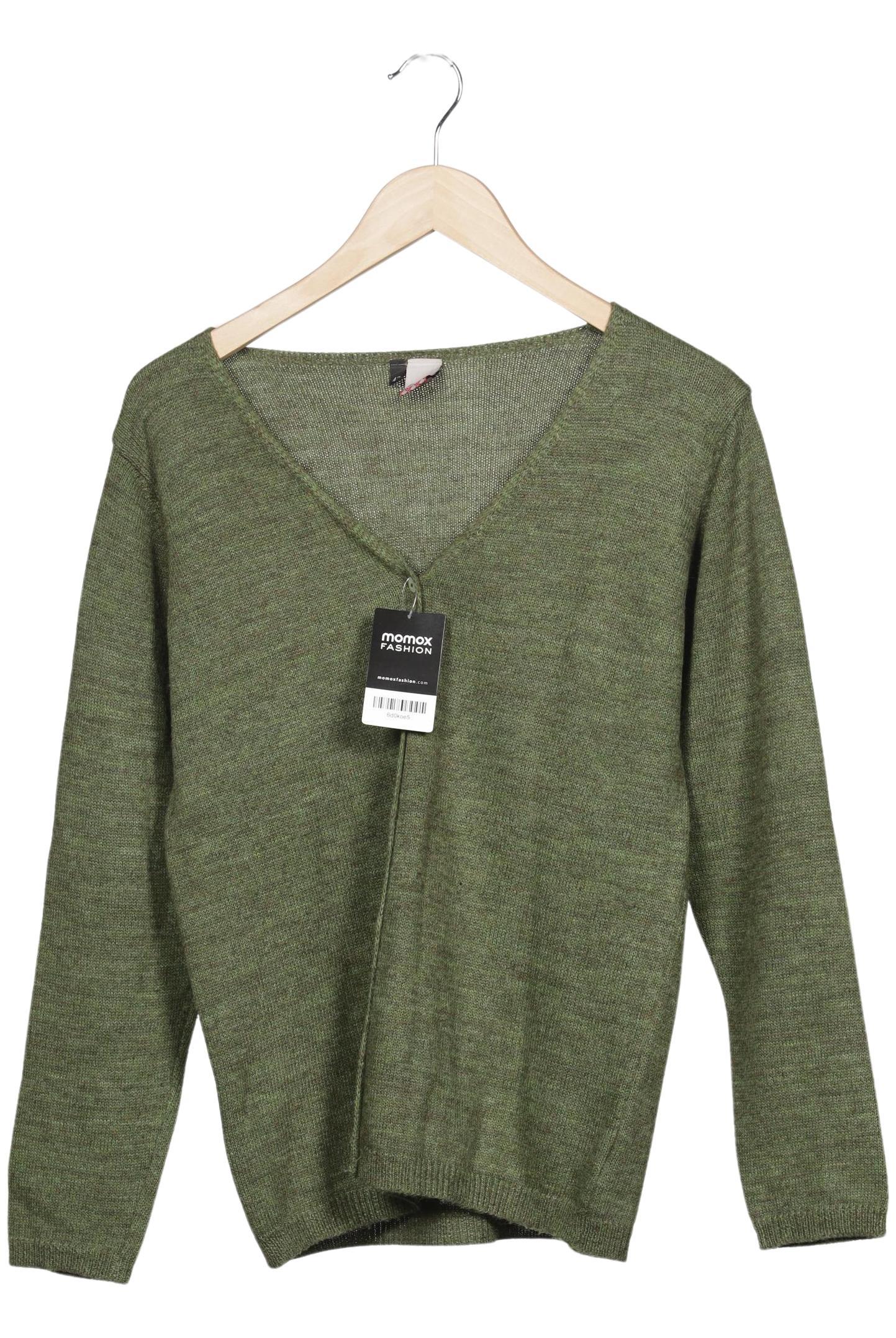 

Qiero Damen Strickjacke, grün, Gr. 42