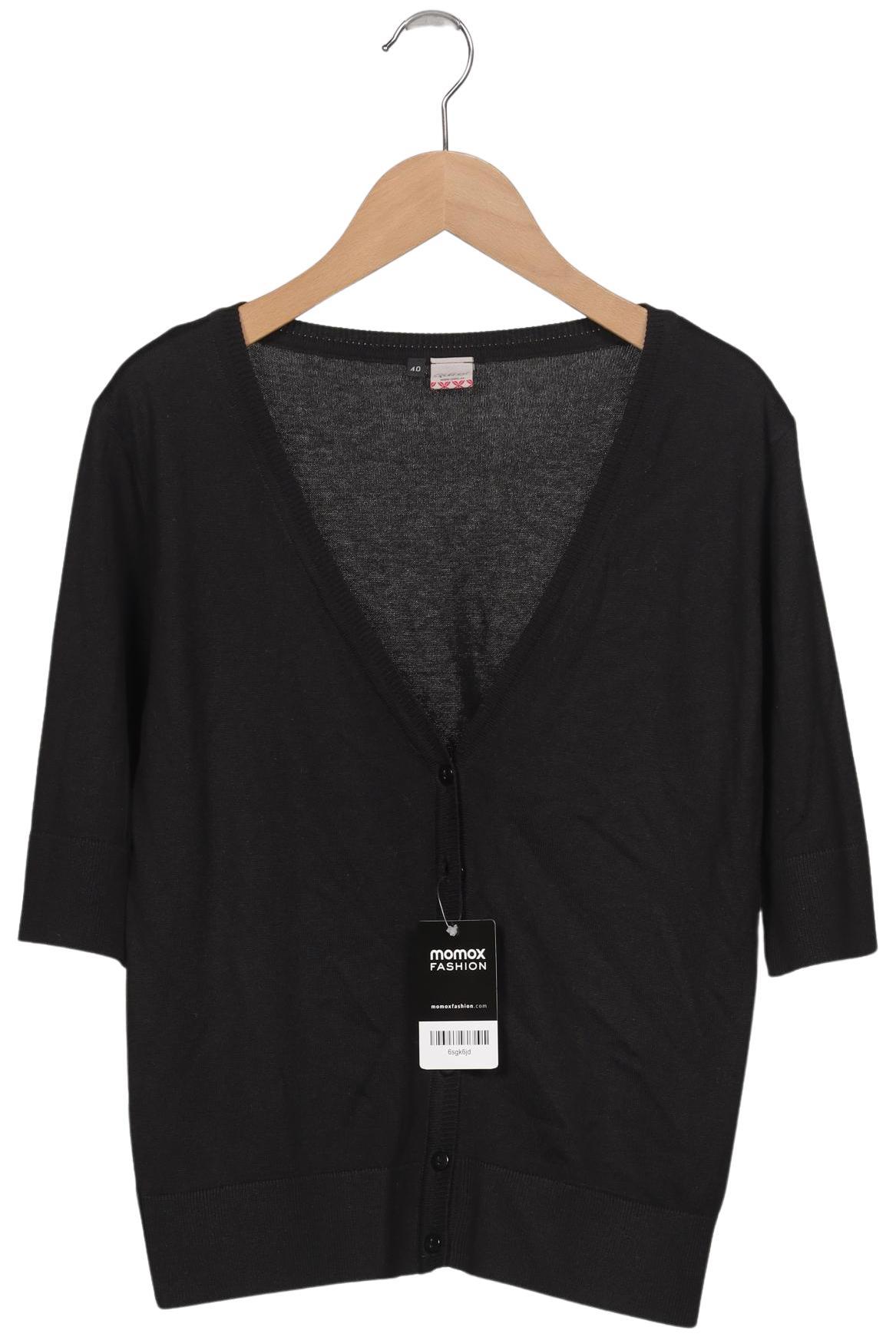 

Qiero Damen Strickjacke, schwarz, Gr. 40