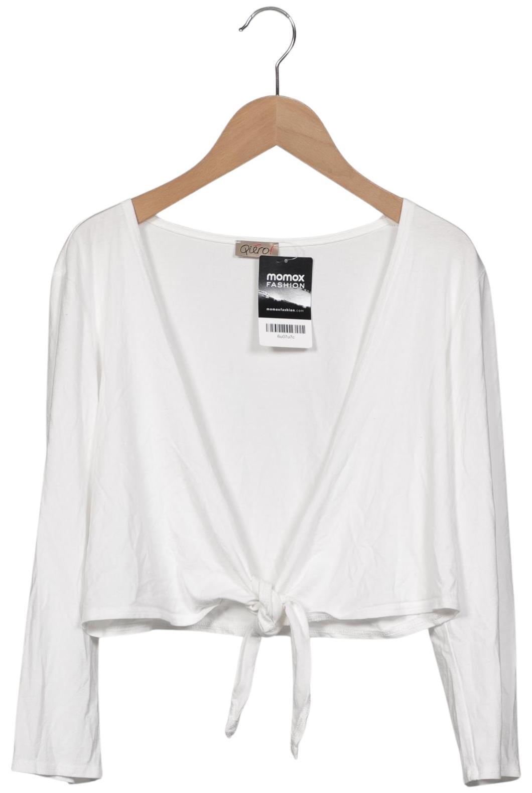 

Qiero Damen Strickjacke, weiß, Gr. 38