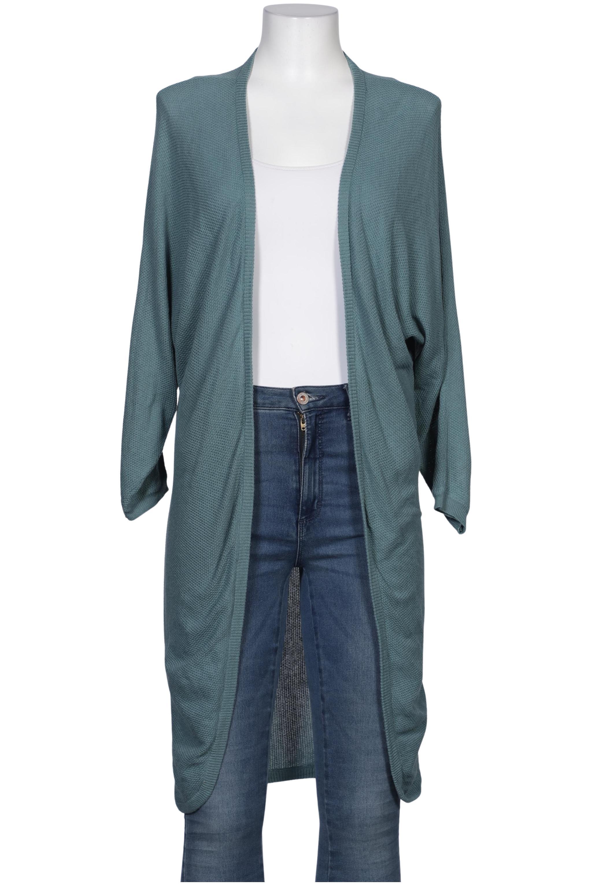 

Qiero Damen Strickjacke, türkis, Gr. 38